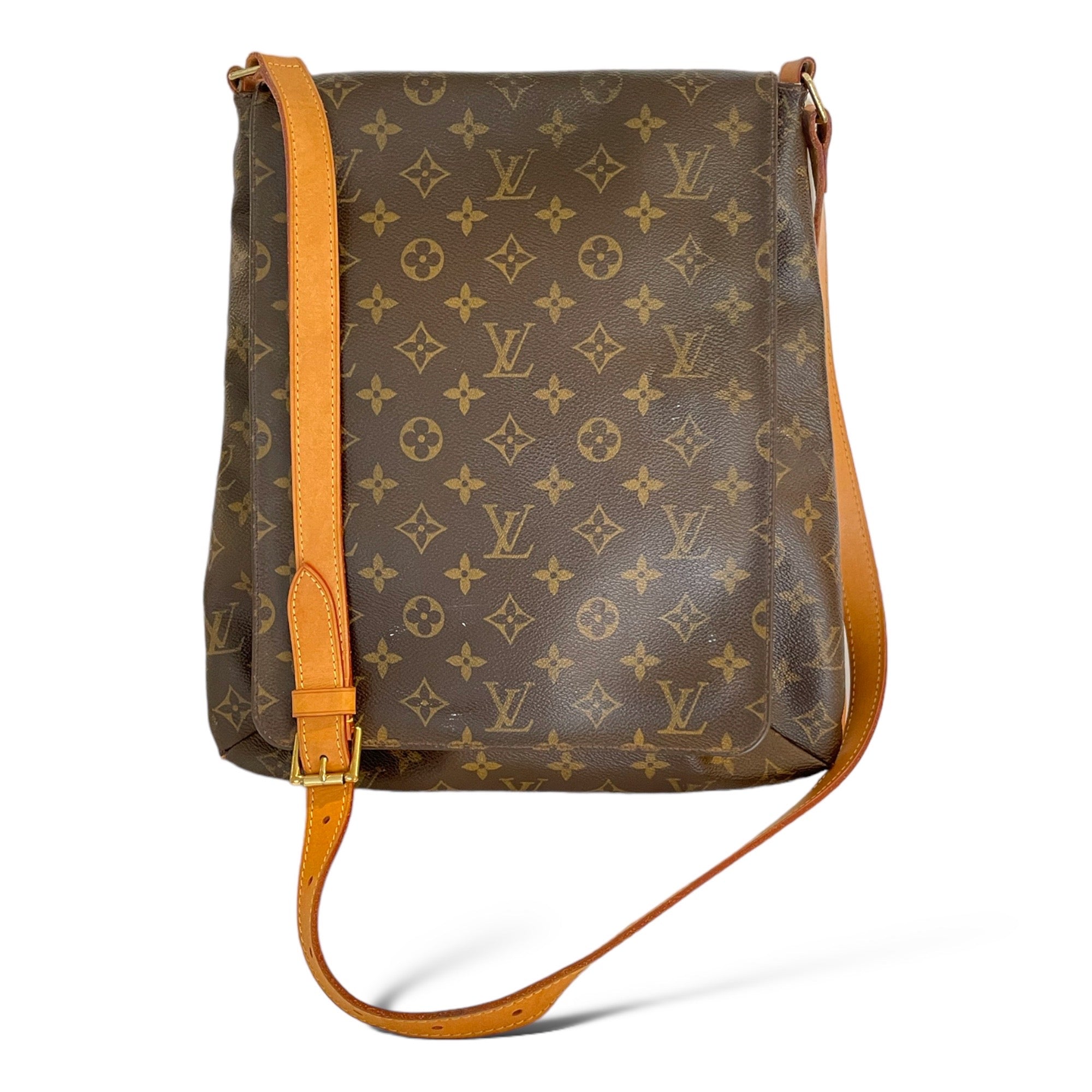 LOUIS VUITTON Vintage RARE Crossbody Flap Bag