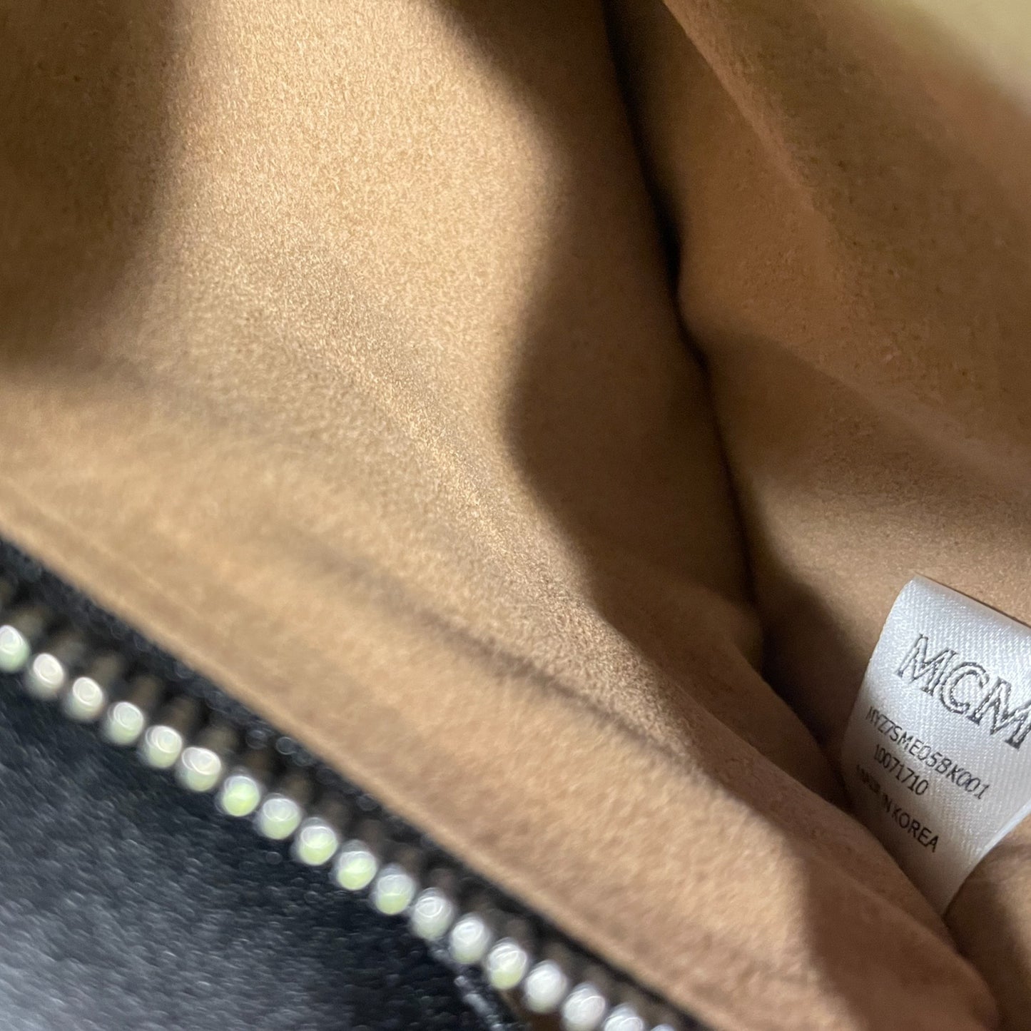 MCM Millie Visetos Flap Crossbody Bag