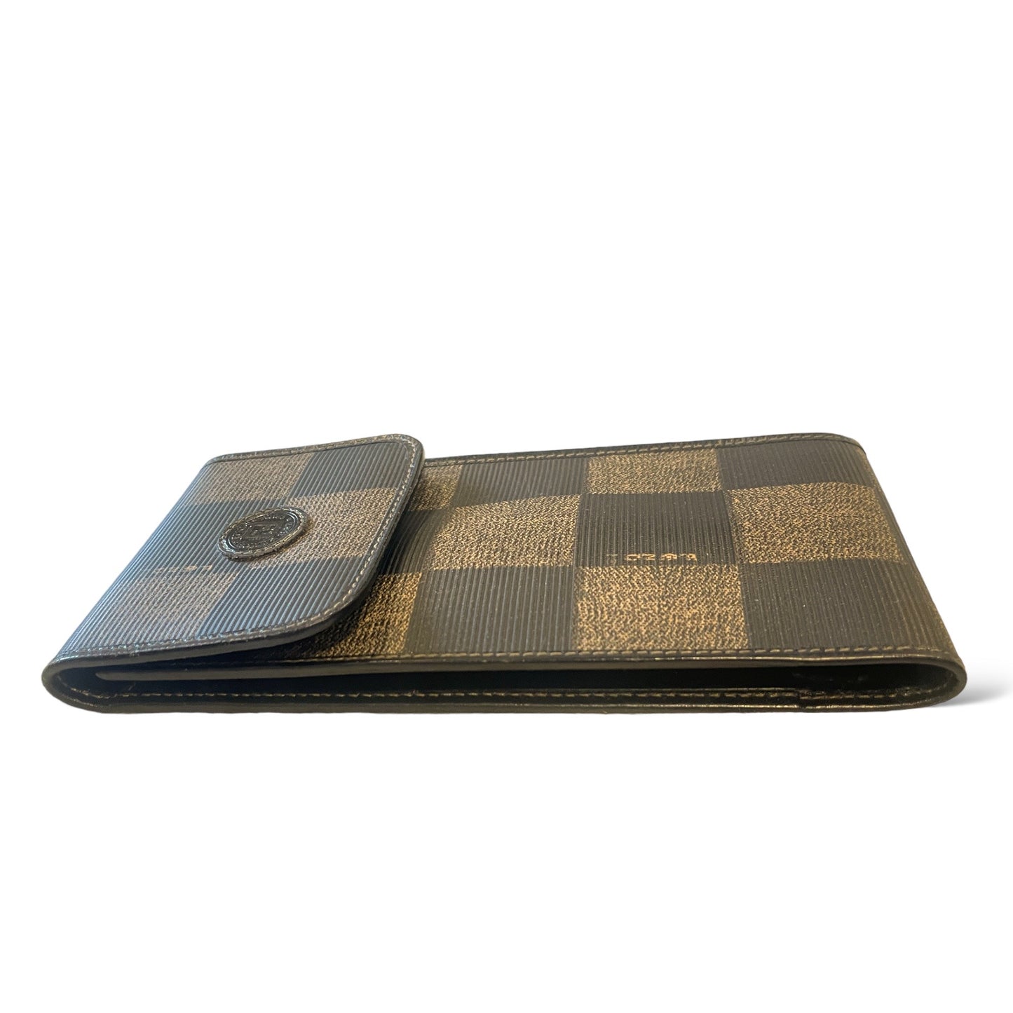 FENDI Vintage Penguin Checkered Print Sunglasses/Eyeglasses Case