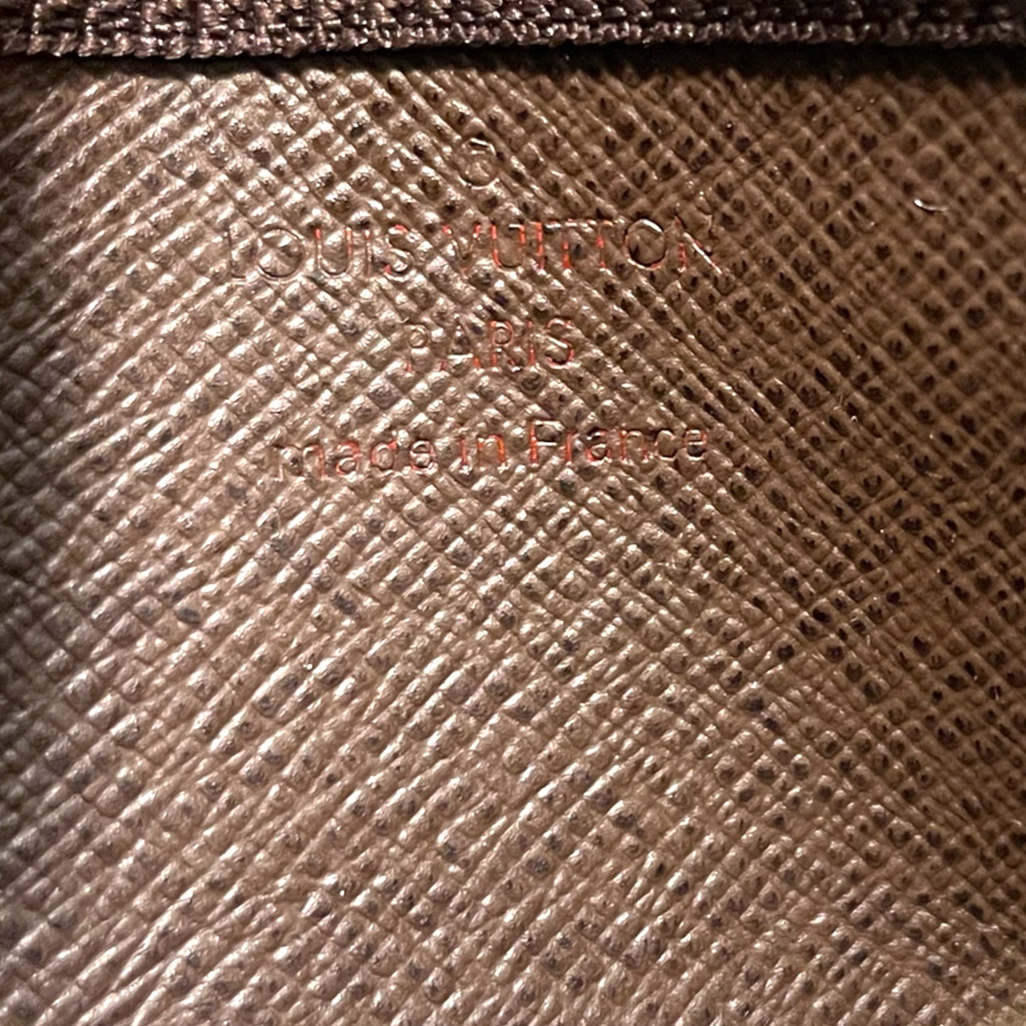 LOUIS VUITTON Damier Ebene Key Pouch