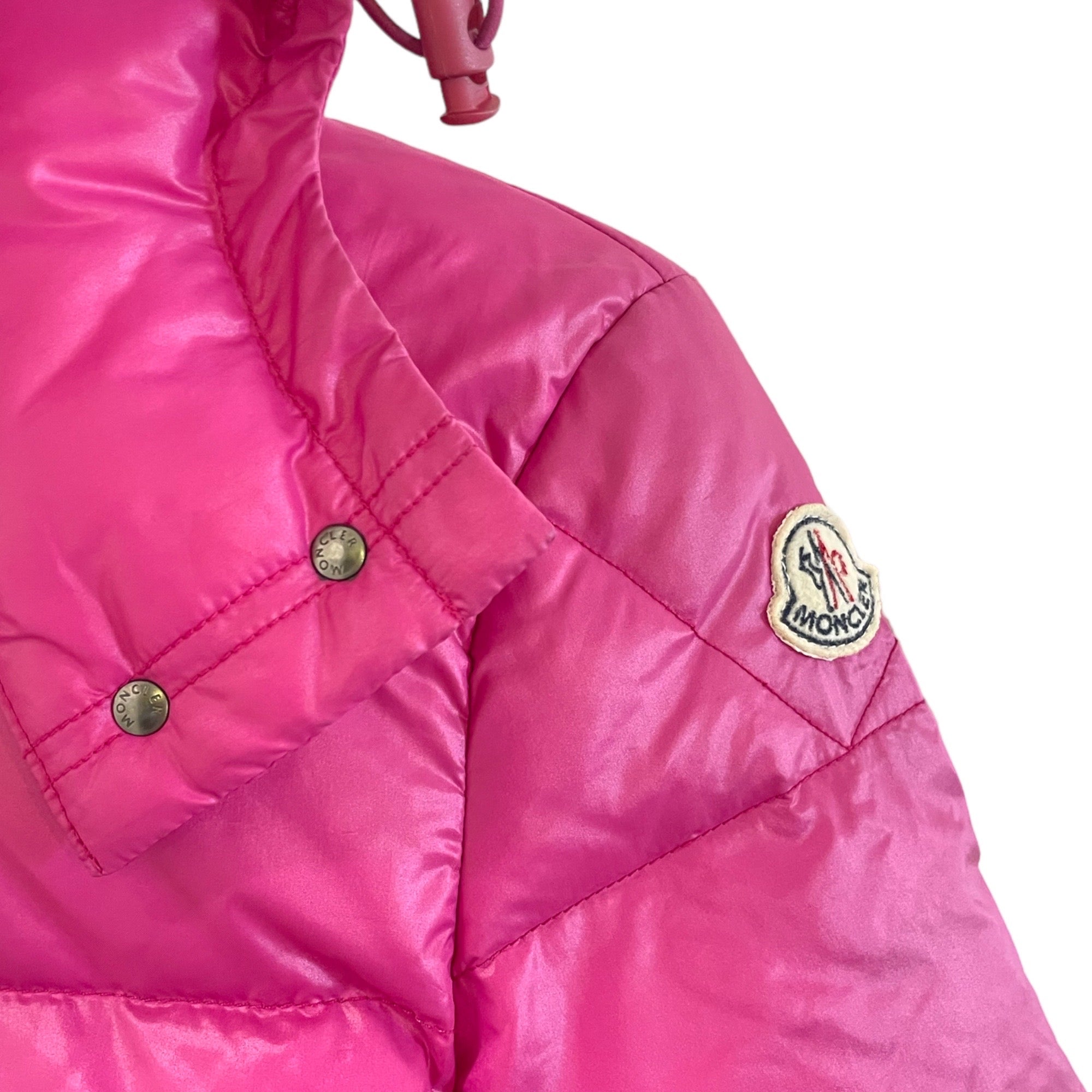 AUTHENTIC MONCLER Tessuto Down Puffer Jacket with Detachable Zip Hood |Size: 0|