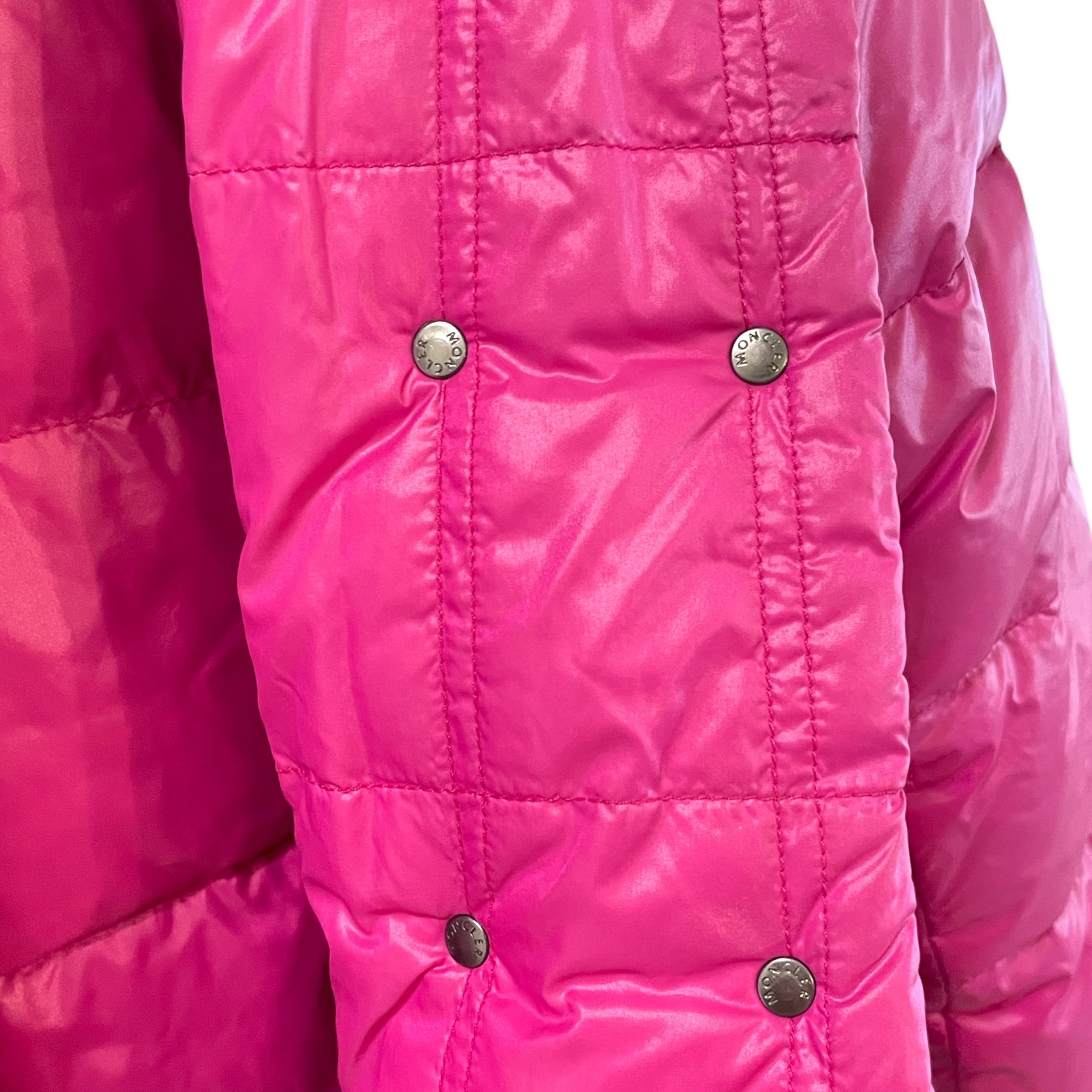 AUTHENTIC MONCLER Tessuto Down Puffer Jacket with Detachable Zip Hood |Size: 0|