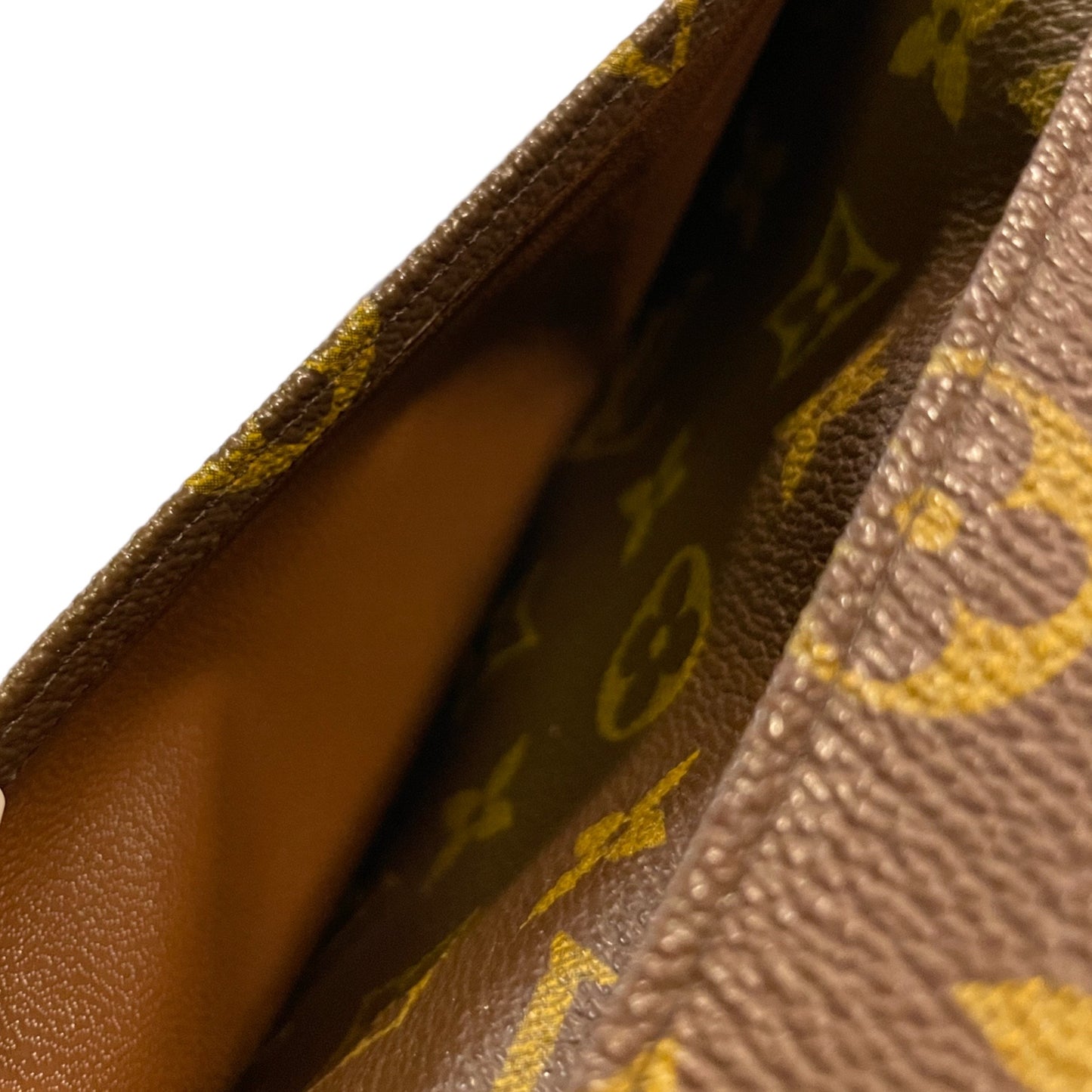 LOUIS VUITTON Vintage Checkbook Holder/Wallet