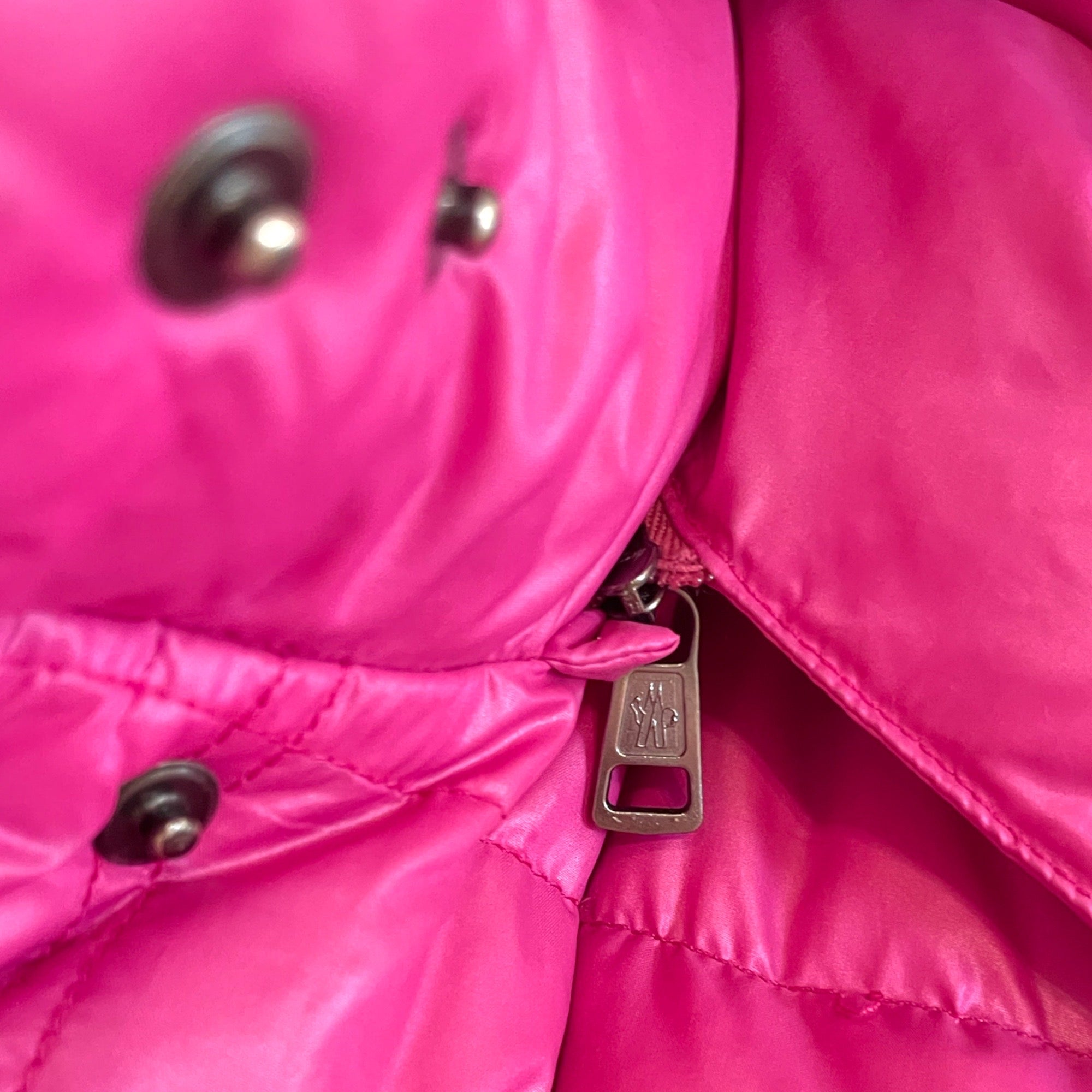 AUTHENTIC MONCLER Tessuto Down Puffer Jacket with Detachable Zip Hood |Size: 0|