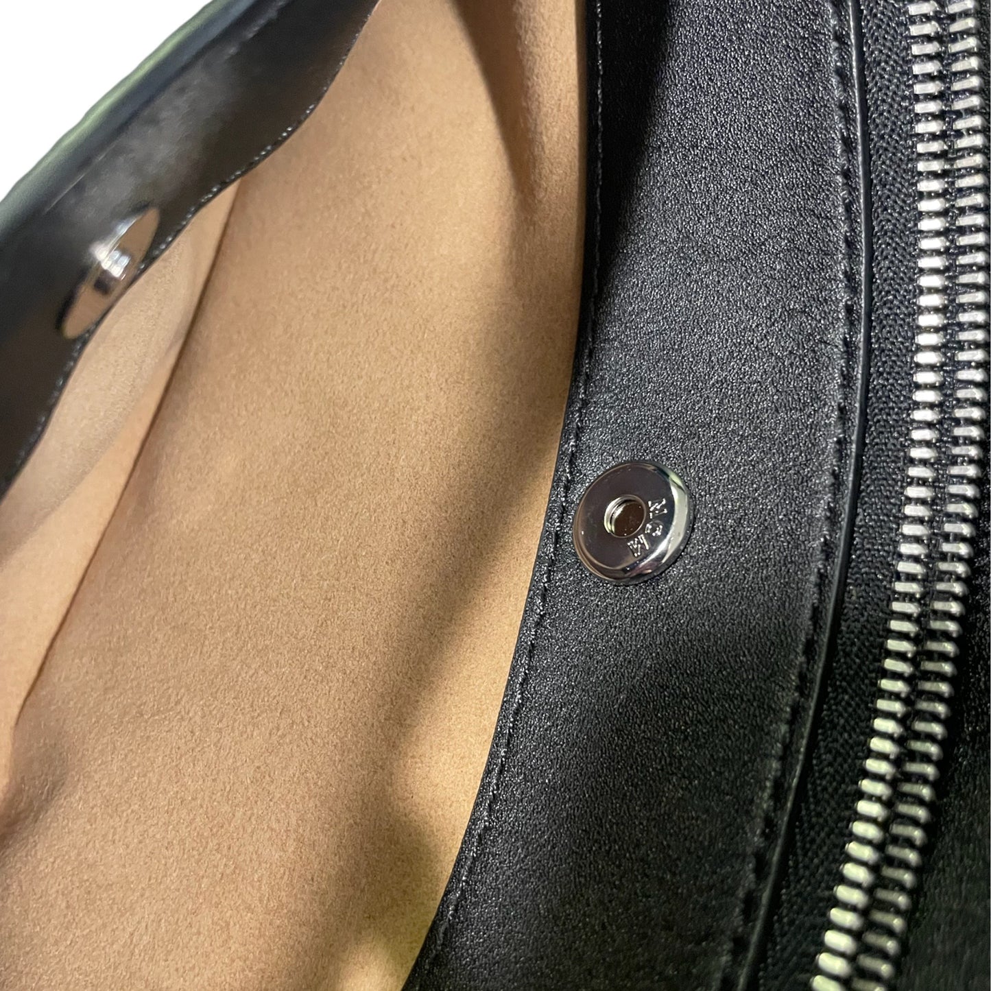 MCM Millie Visetos Flap Crossbody Bag
