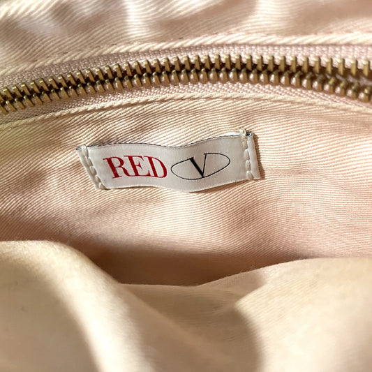Valentino Red Quilted Crossbody Mesh/Nude Bag - photo 2 of 11