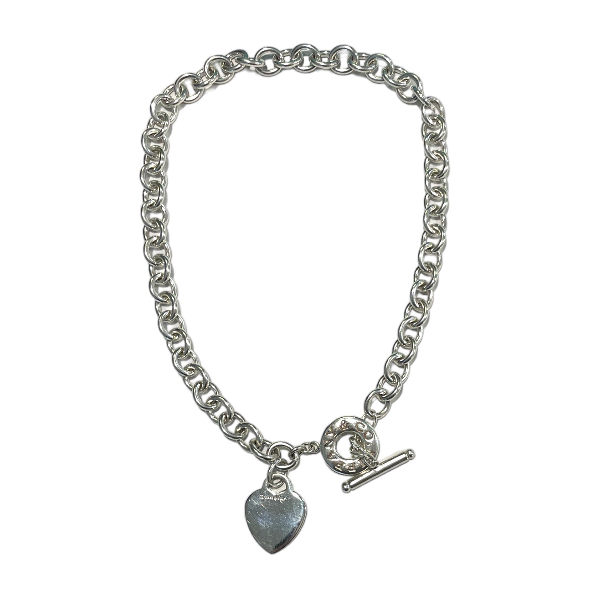 TIFFANY & CO. Heart Tag Toggle Necklace