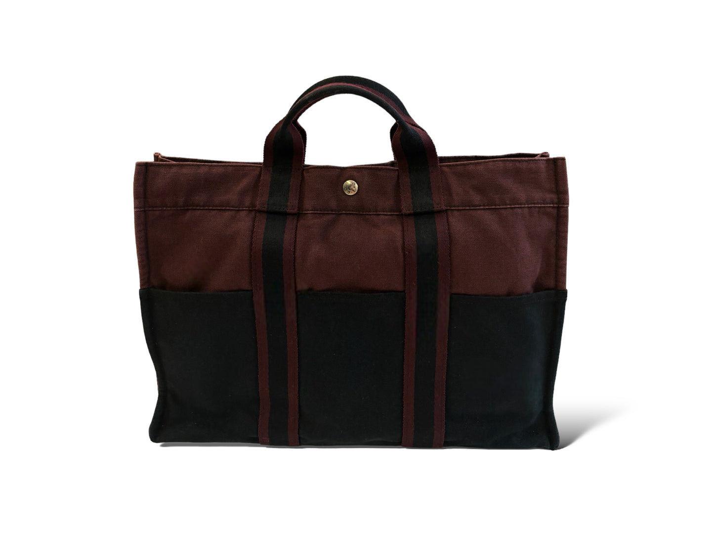 HERMÈS Toile Fourre-Tout MM Tote Bag