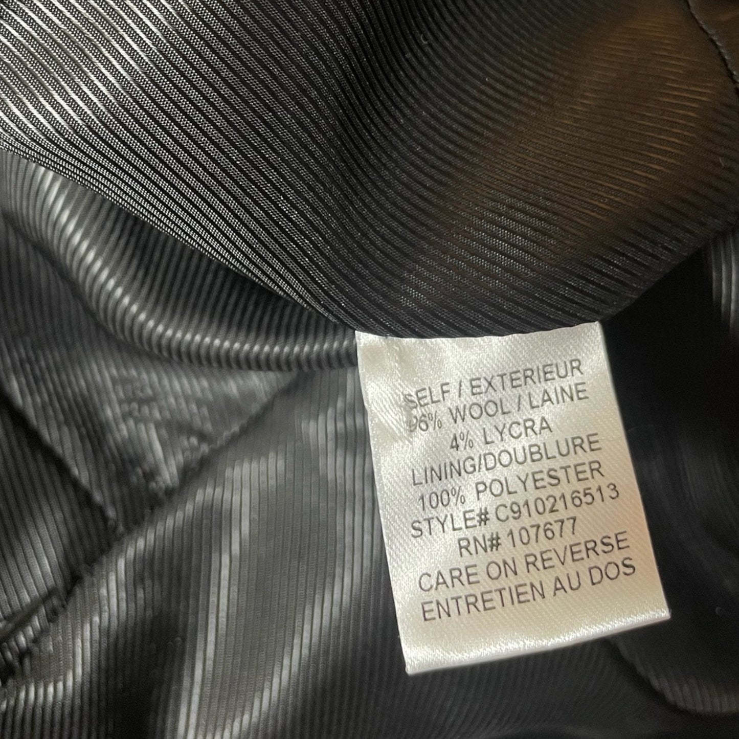 ALICE + OLIVIA Wool Black Blazer |Size: XS|