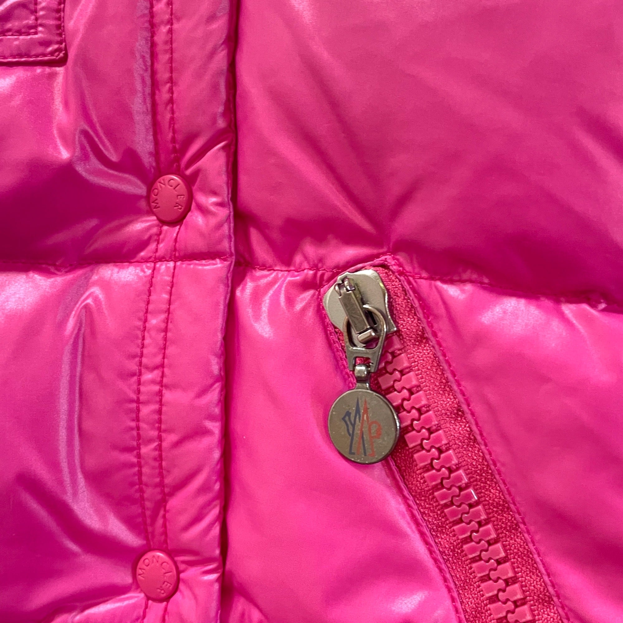 AUTHENTIC MONCLER Tessuto Down Puffer Jacket with Detachable Zip Hood |Size: 0|