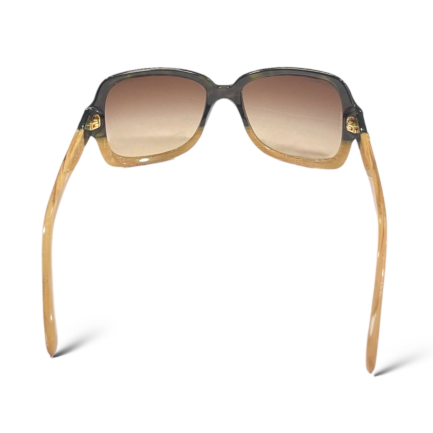 Chanel Havana Beige with CC Interlocking Logo Women’s Sunglasses