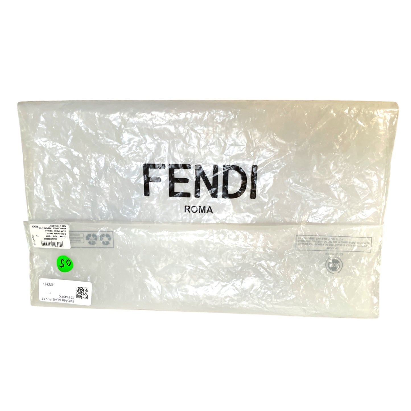 FENDI FF Motif Baseball Cap (O/S)