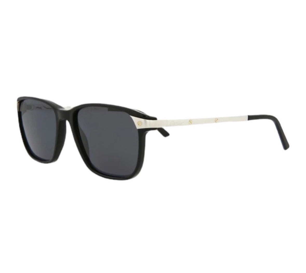 CARTIER Polarized Grey Phantos Sunglasses