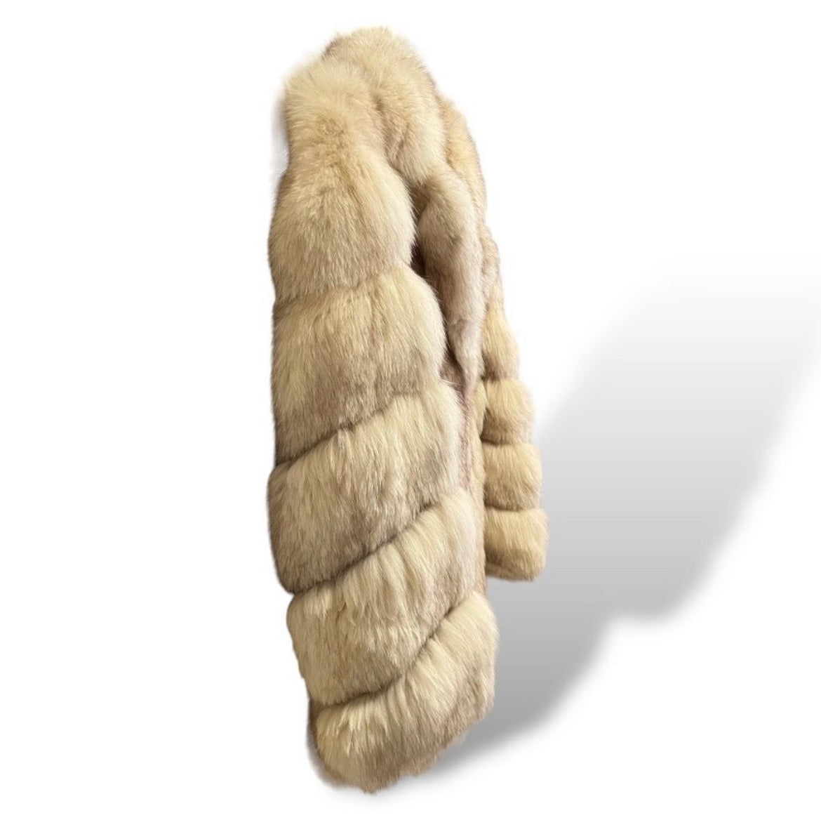 SAGA FURS |Size:Small| Genuine Fox Fur Coat