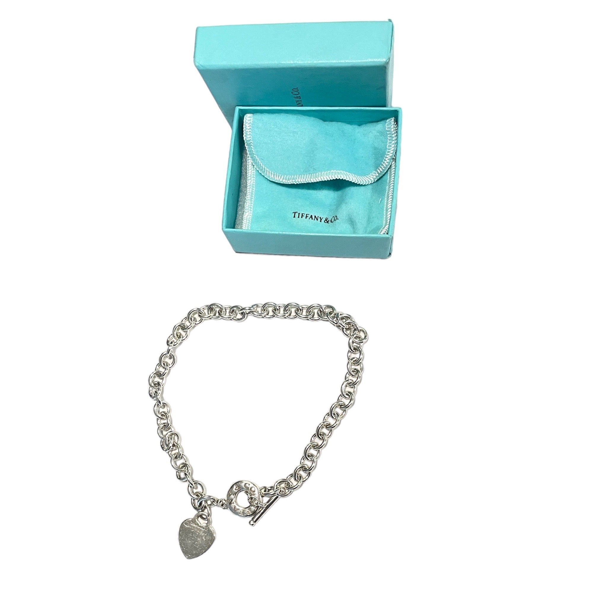 TIFFANY & CO. Heart Tag Toggle Necklace