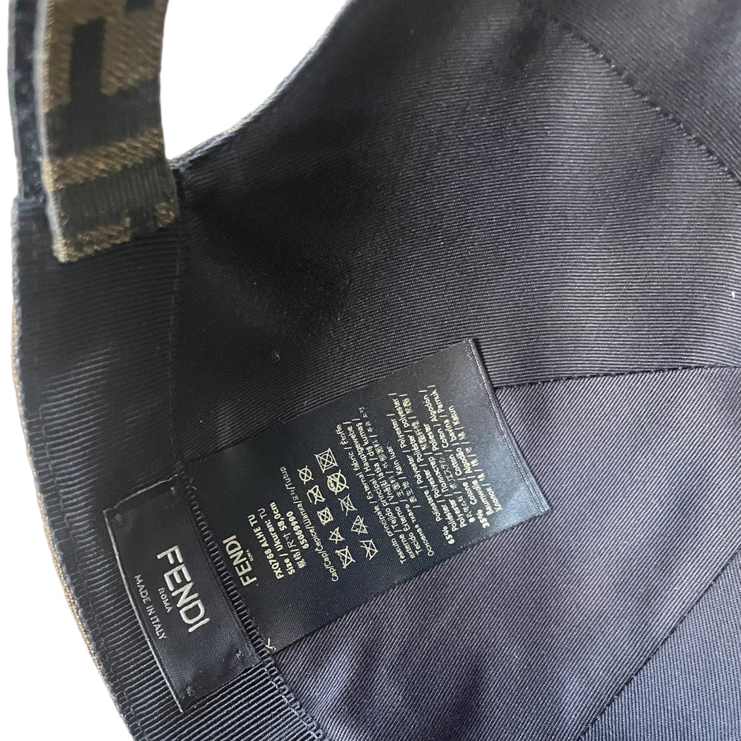FENDI FF Motif Baseball Cap (O/S)