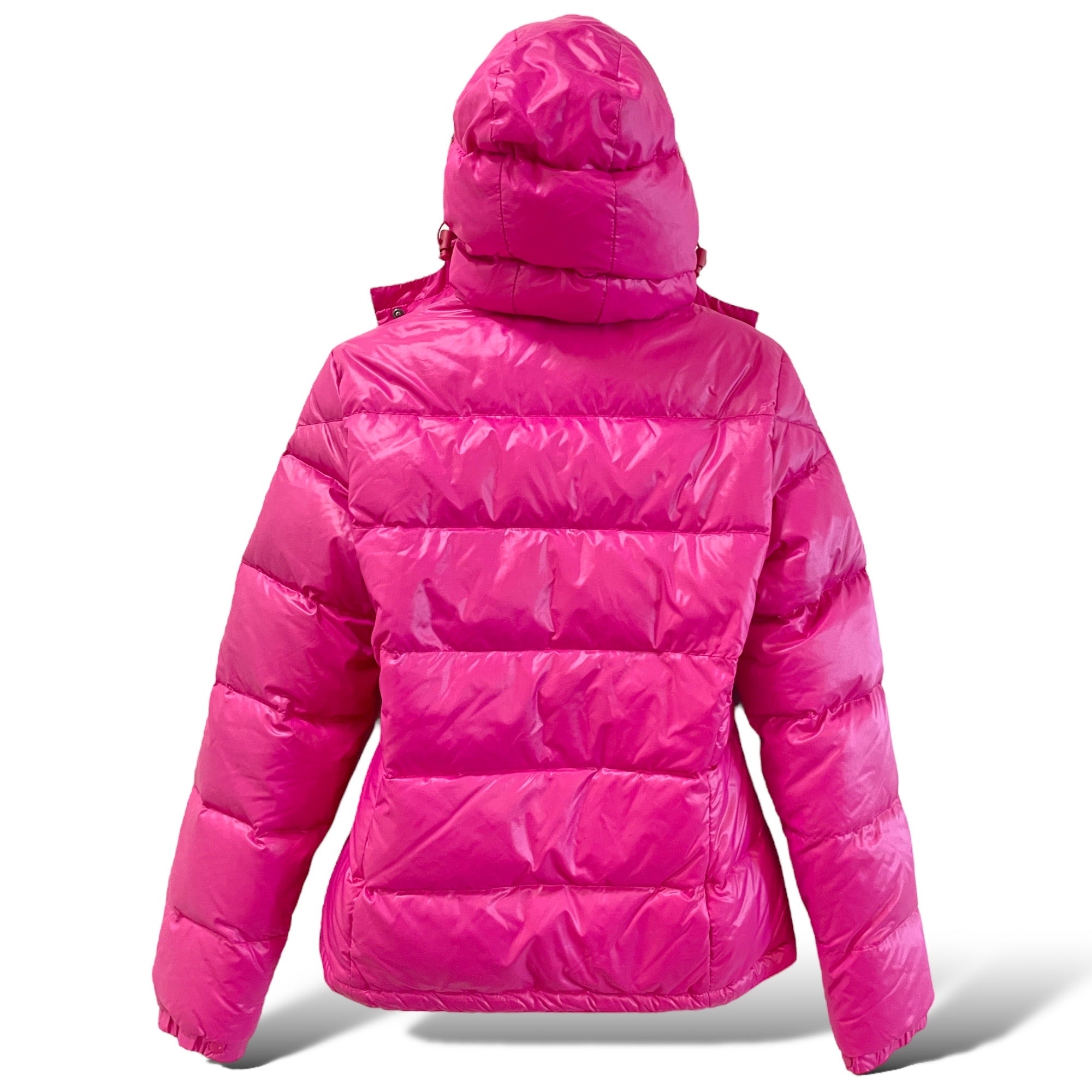 AUTHENTIC MONCLER Tessuto Down Puffer Jacket with Detachable Zip Hood |Size: 0|