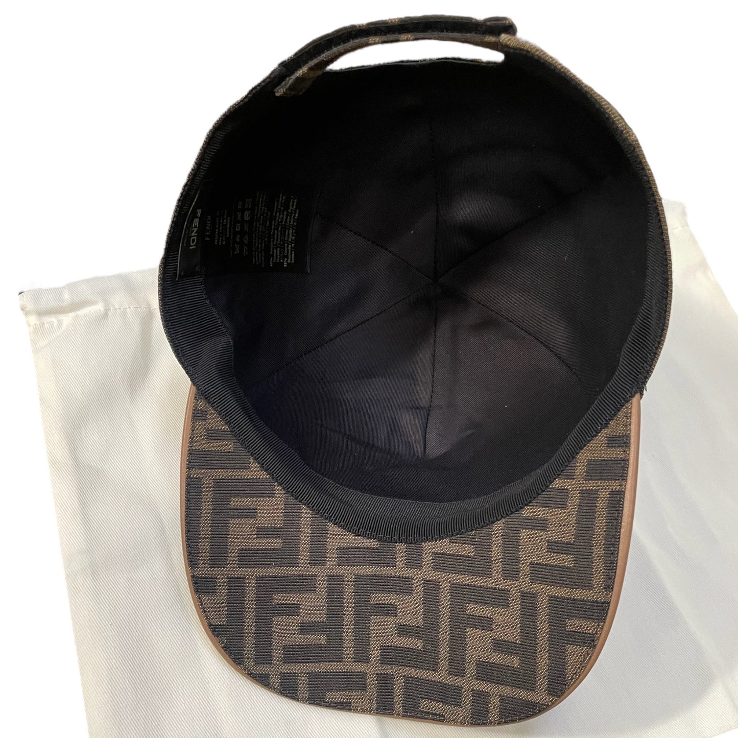 FENDI FF Motif Baseball Cap (O/S)