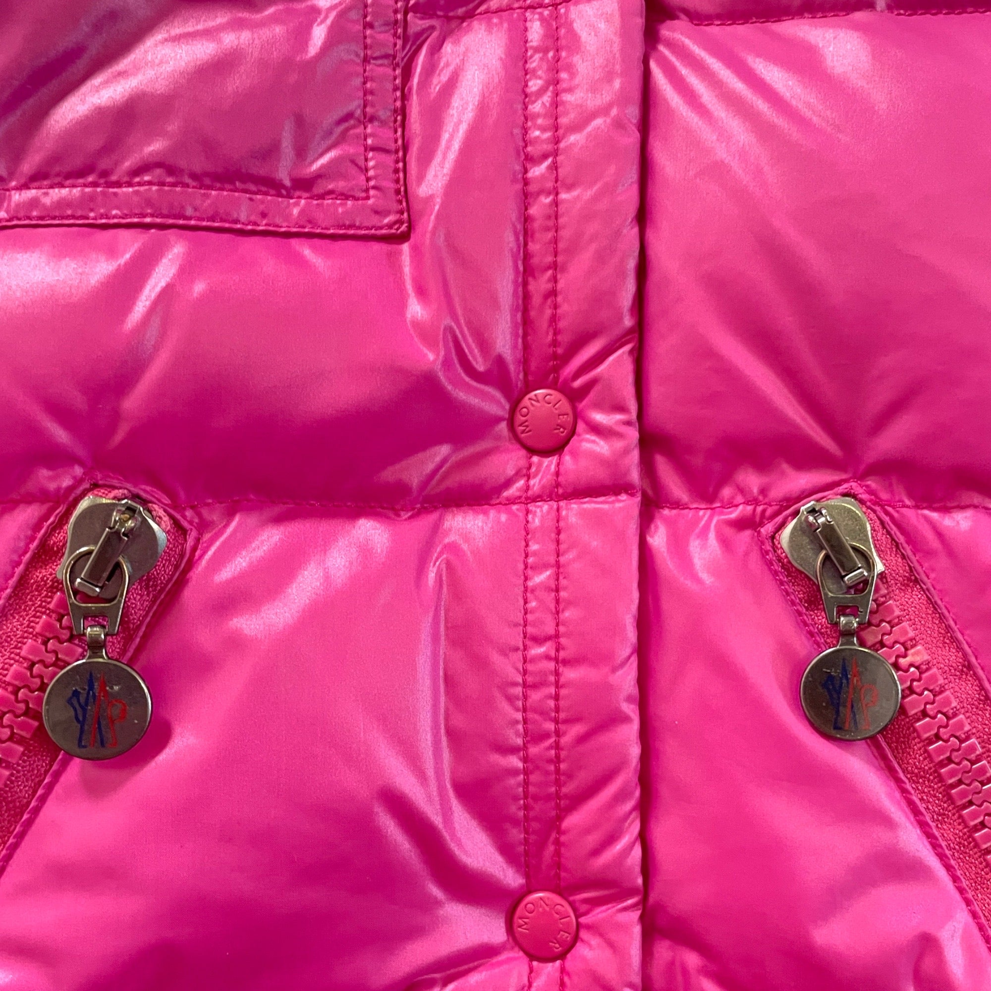 AUTHENTIC MONCLER Tessuto Down Puffer Jacket with Detachable Zip Hood |Size: 0|