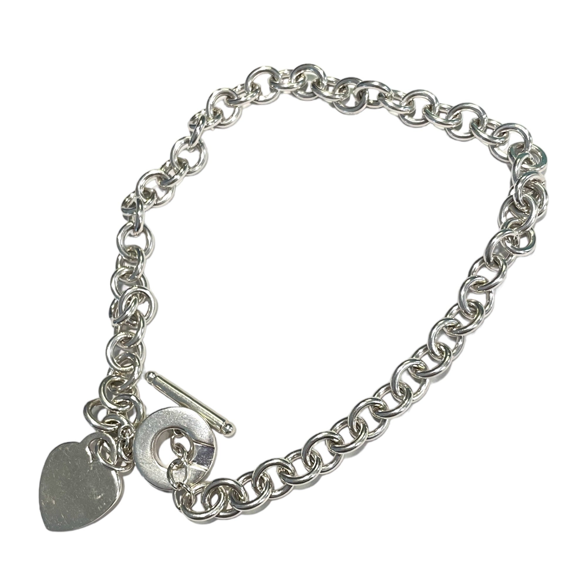 TIFFANY & CO. Heart Tag Toggle Necklace