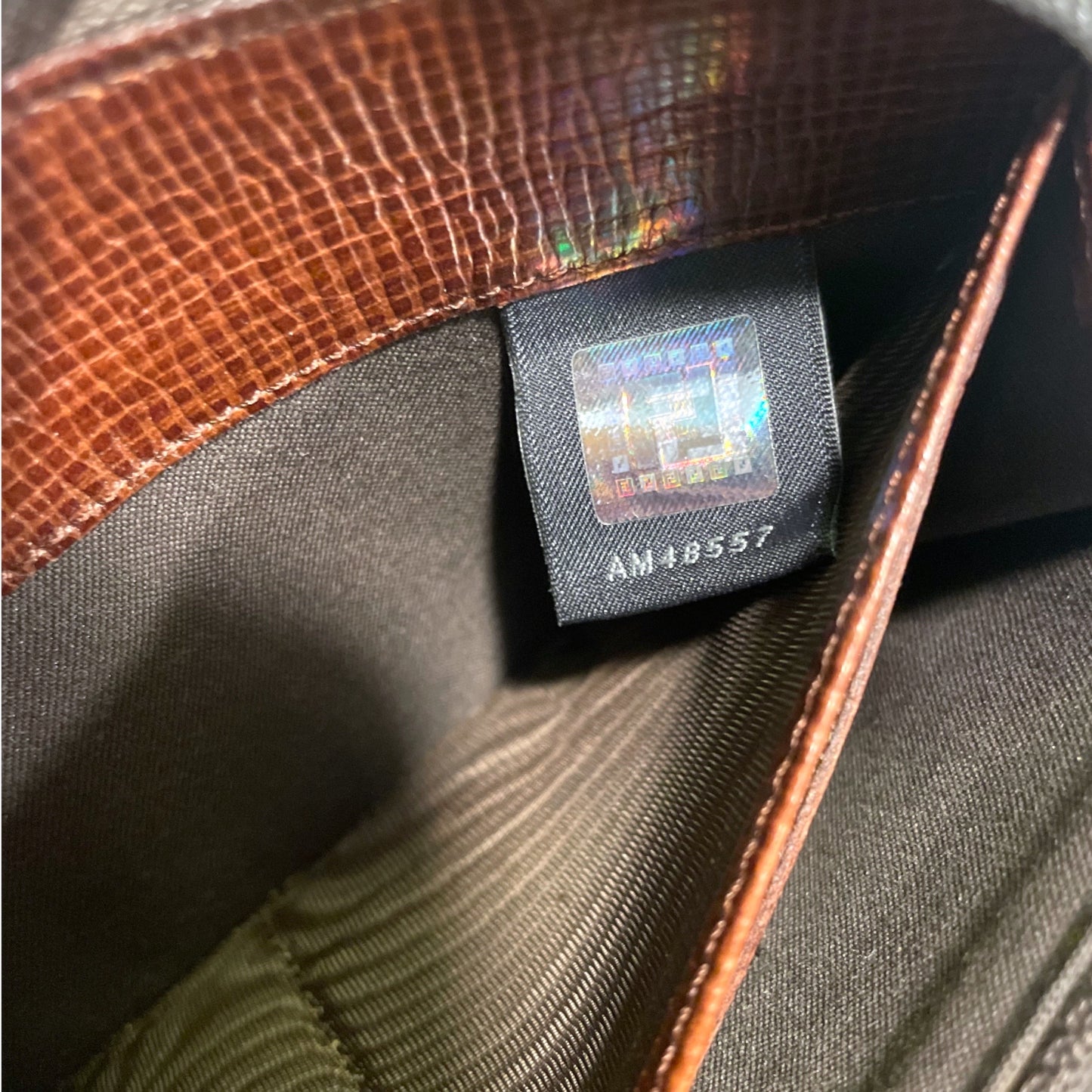 FENDI ZUCCA Print Long Zip Wallet