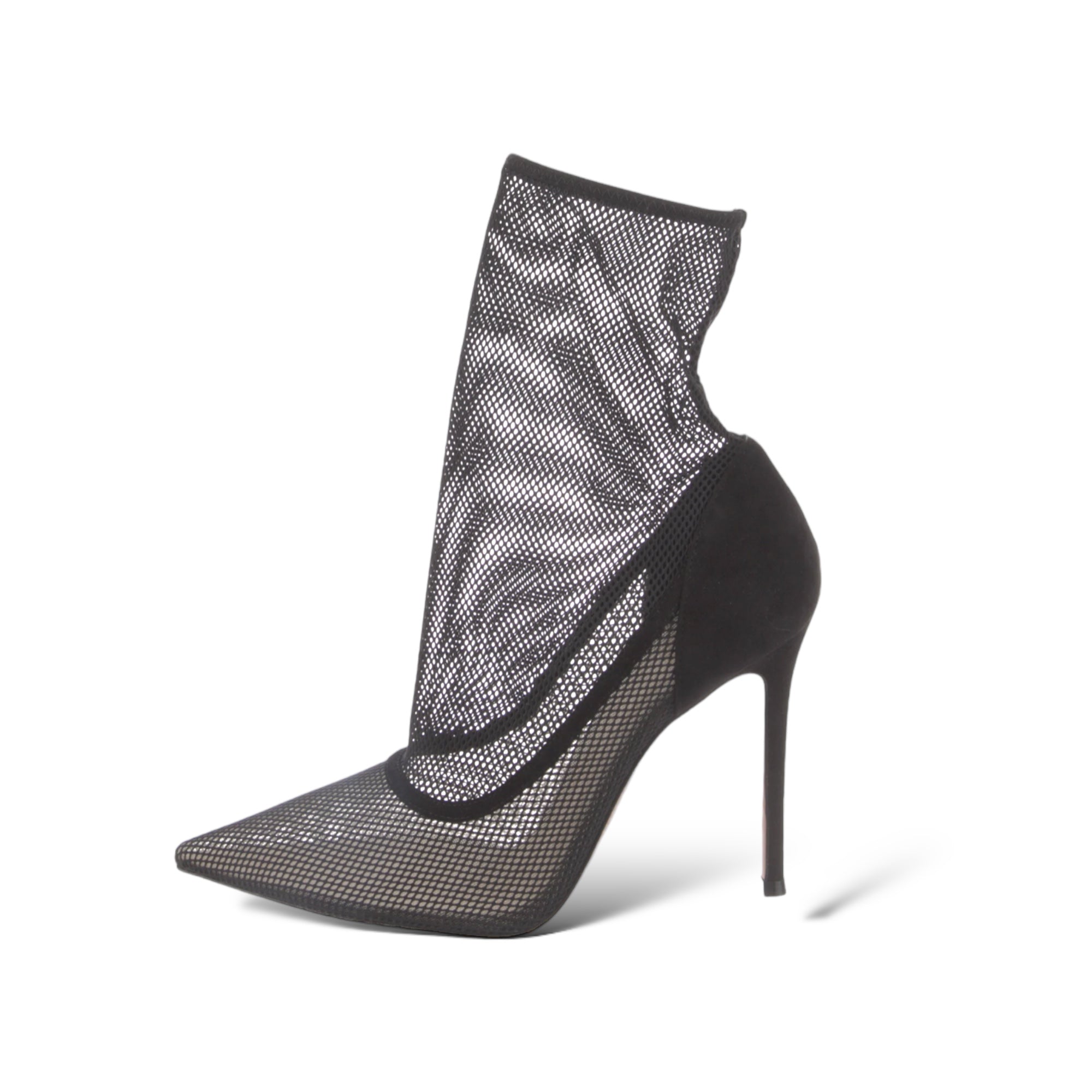 GIANVITO ROSSI Mesh Ankle High Pumps |Size: 8.5 | IT 38.5|