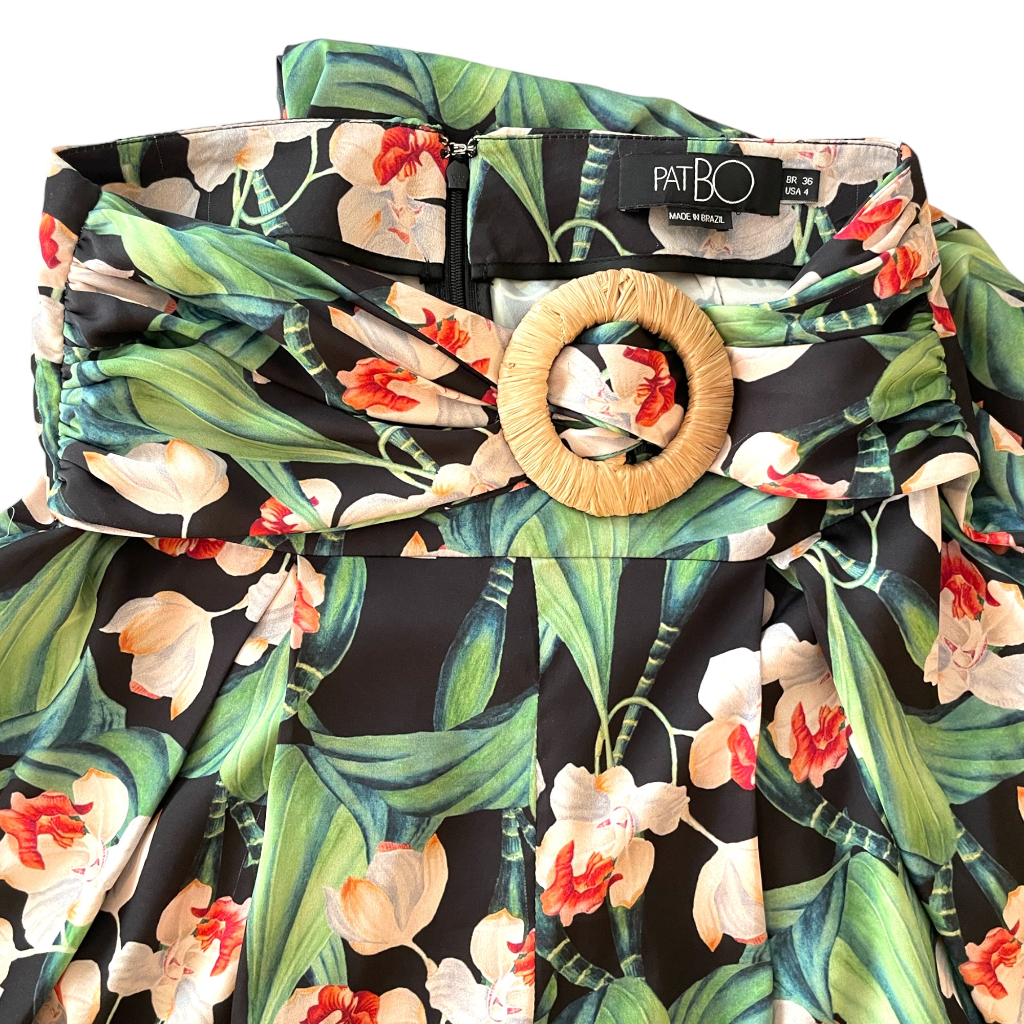 PATBO Floral Print Wide Leg Pants |Size: US 4|