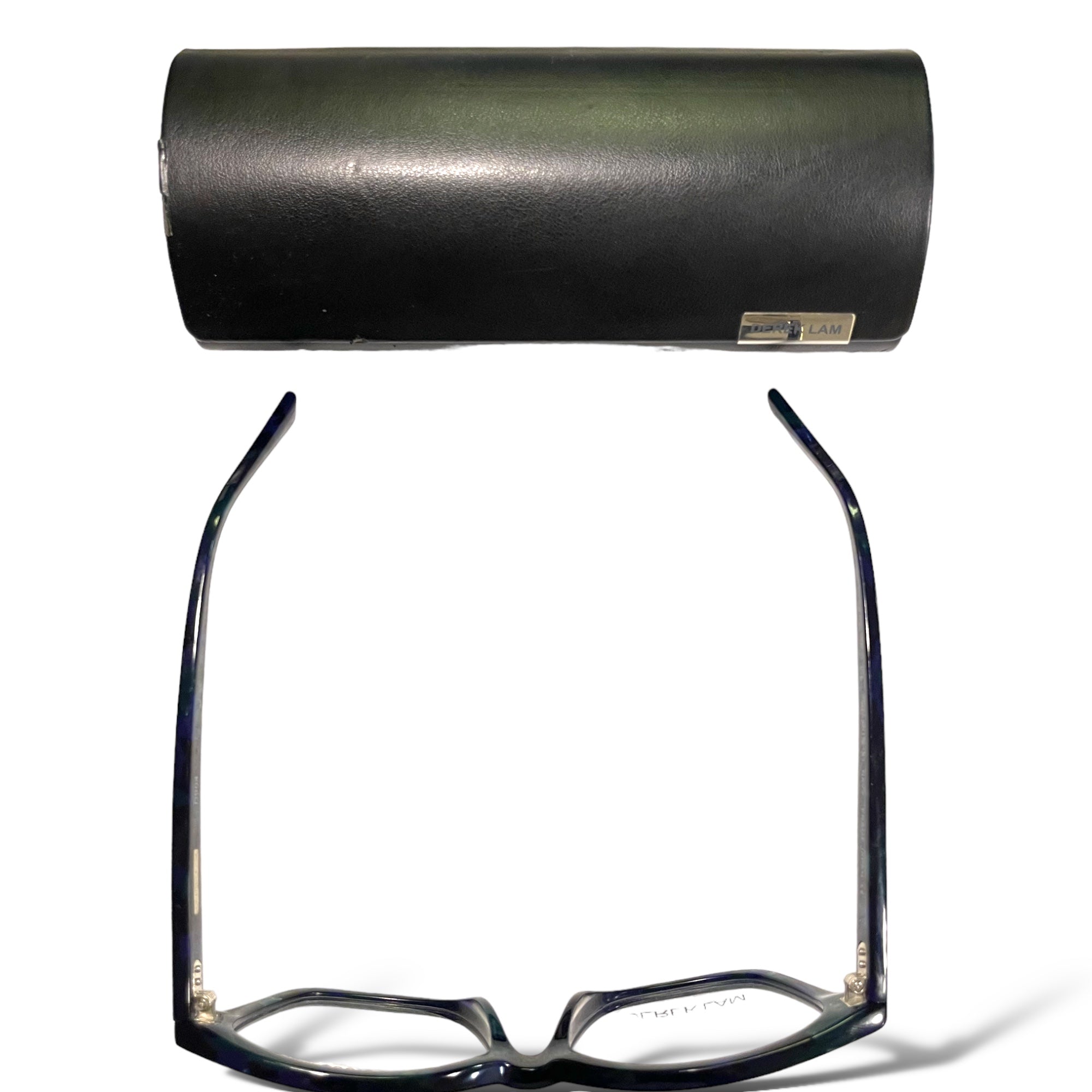 DEREK LAM Navy Tortoise Eyeglass Frames Made in Japan