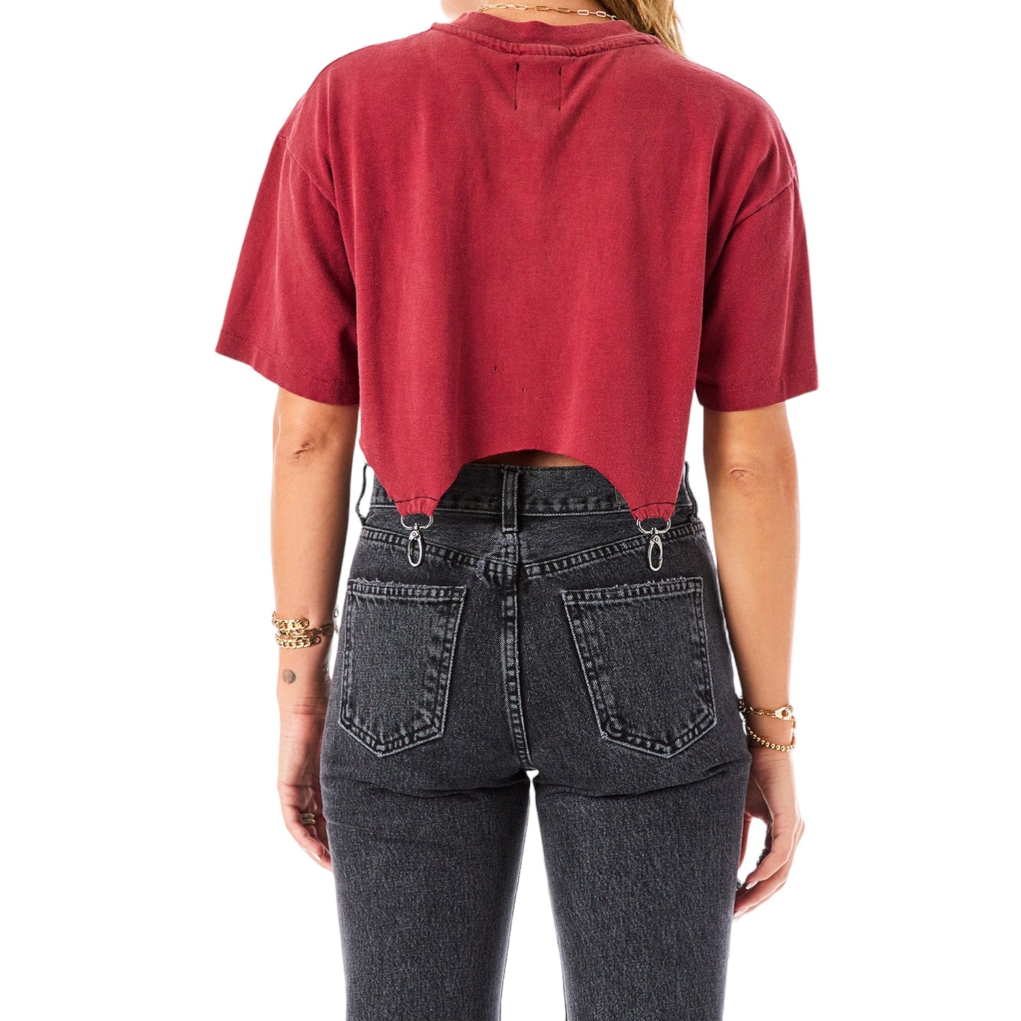 FURST OF A KIND Reworked VINTAGE Florida State University CLASP BOTTOM TEE