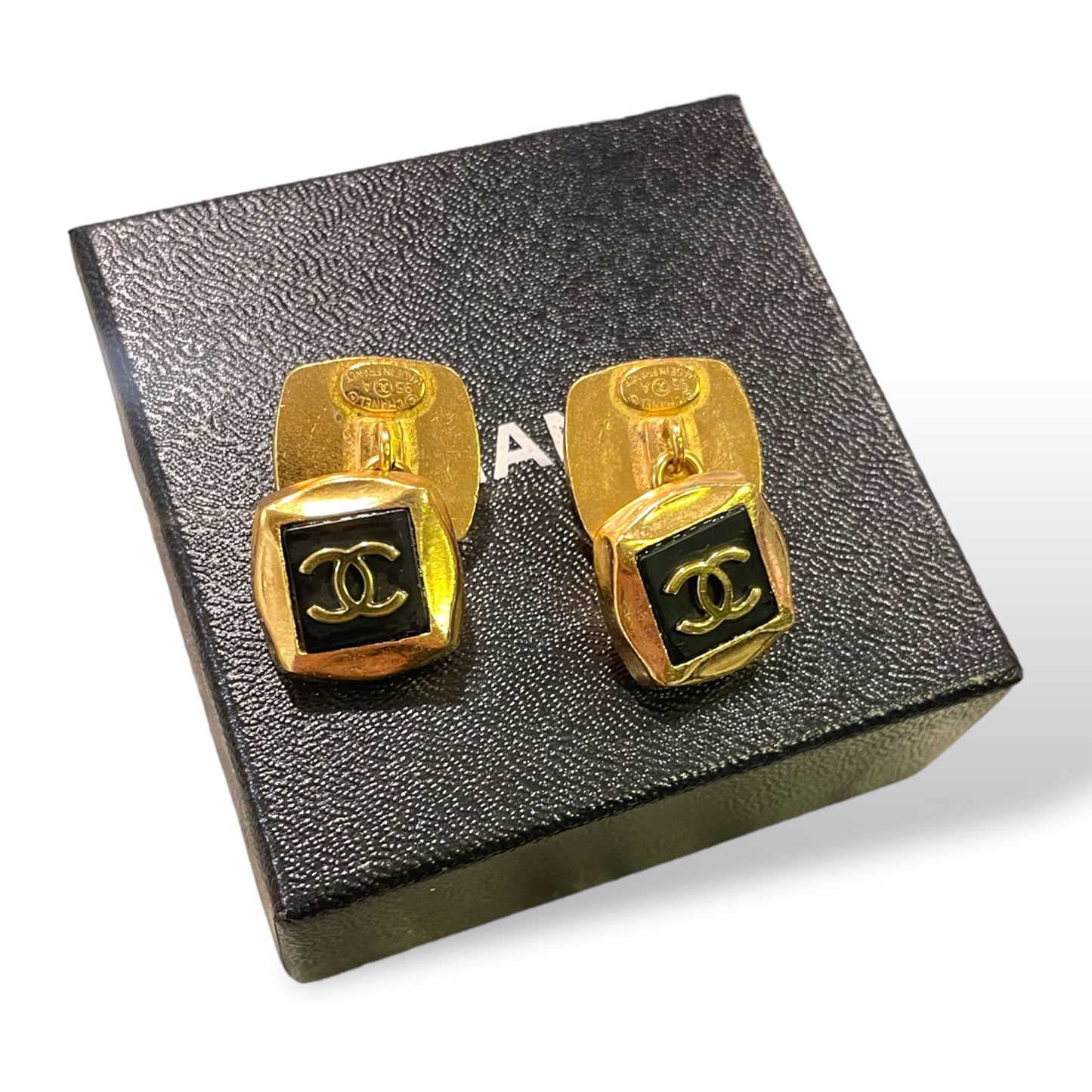 CHANEL Vintage Fall 1995 Mens Cufflinks