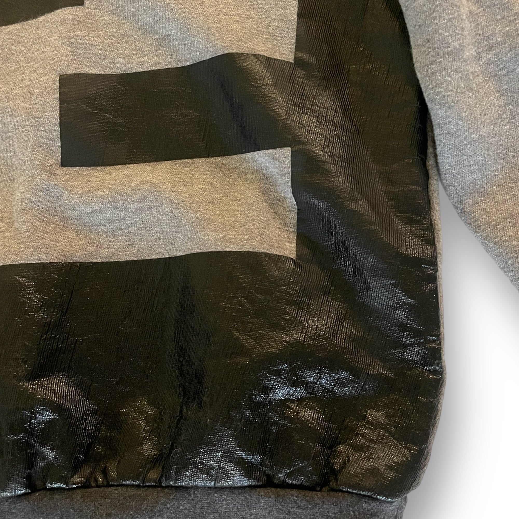 FENDI Double FF Motif Grey & Black Sweater |Size: Youth 12A|