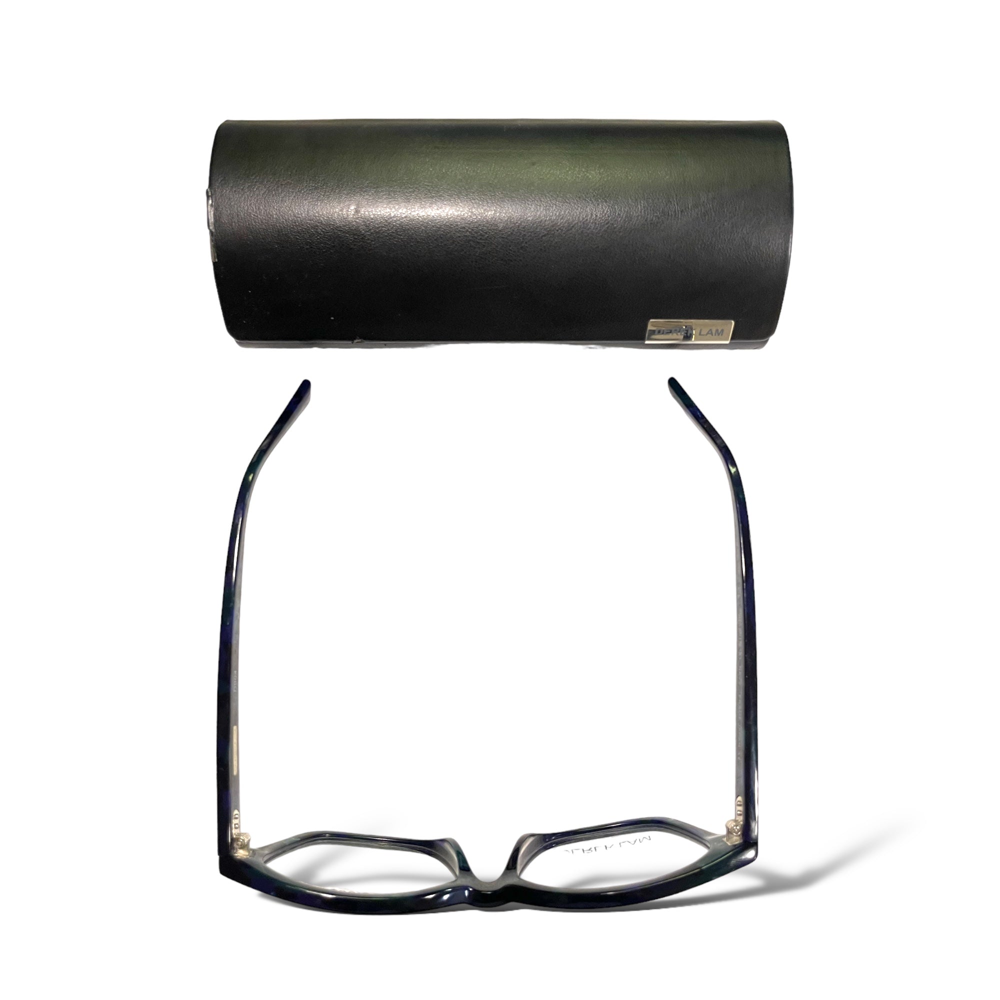 DEREK LAM Navy Tortoise Eyeglass Frames Made in Japan
