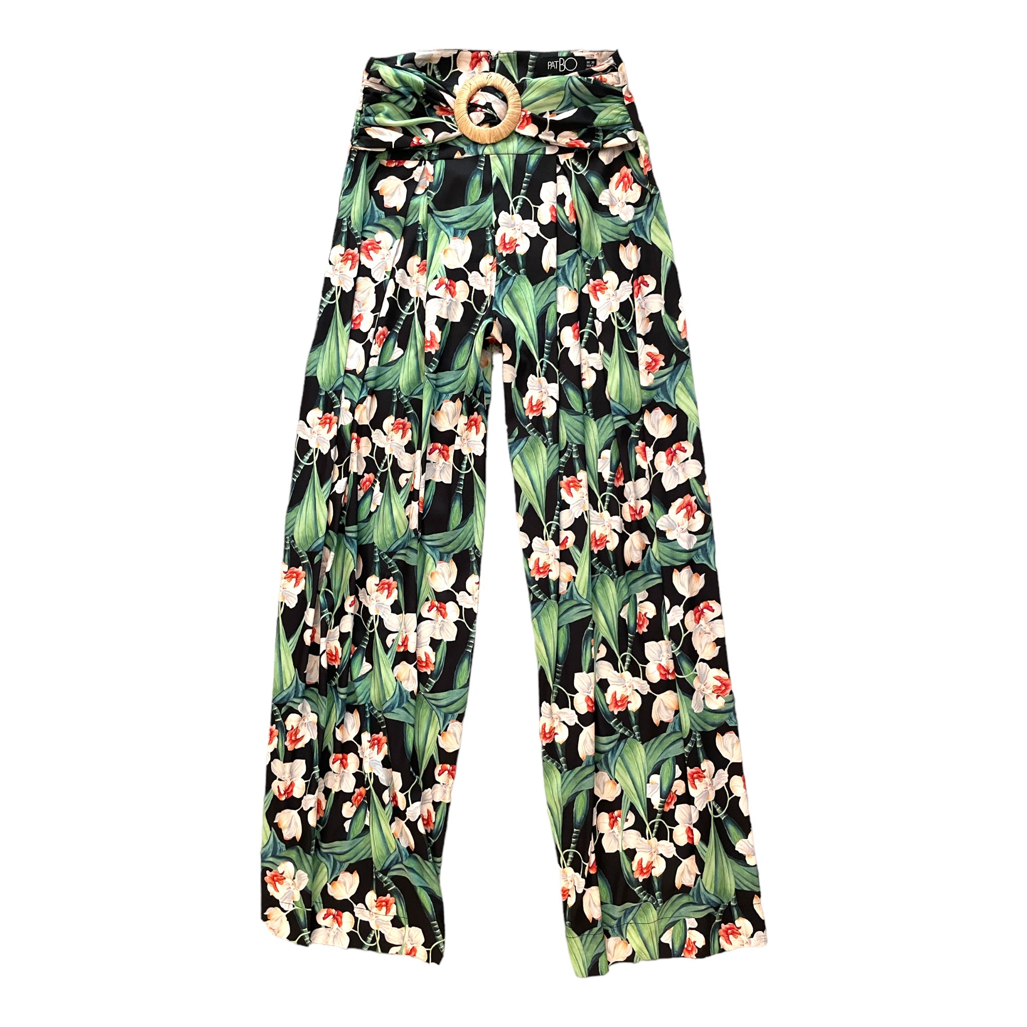 PATBO Floral Print Wide Leg Pants |Size: US 4|