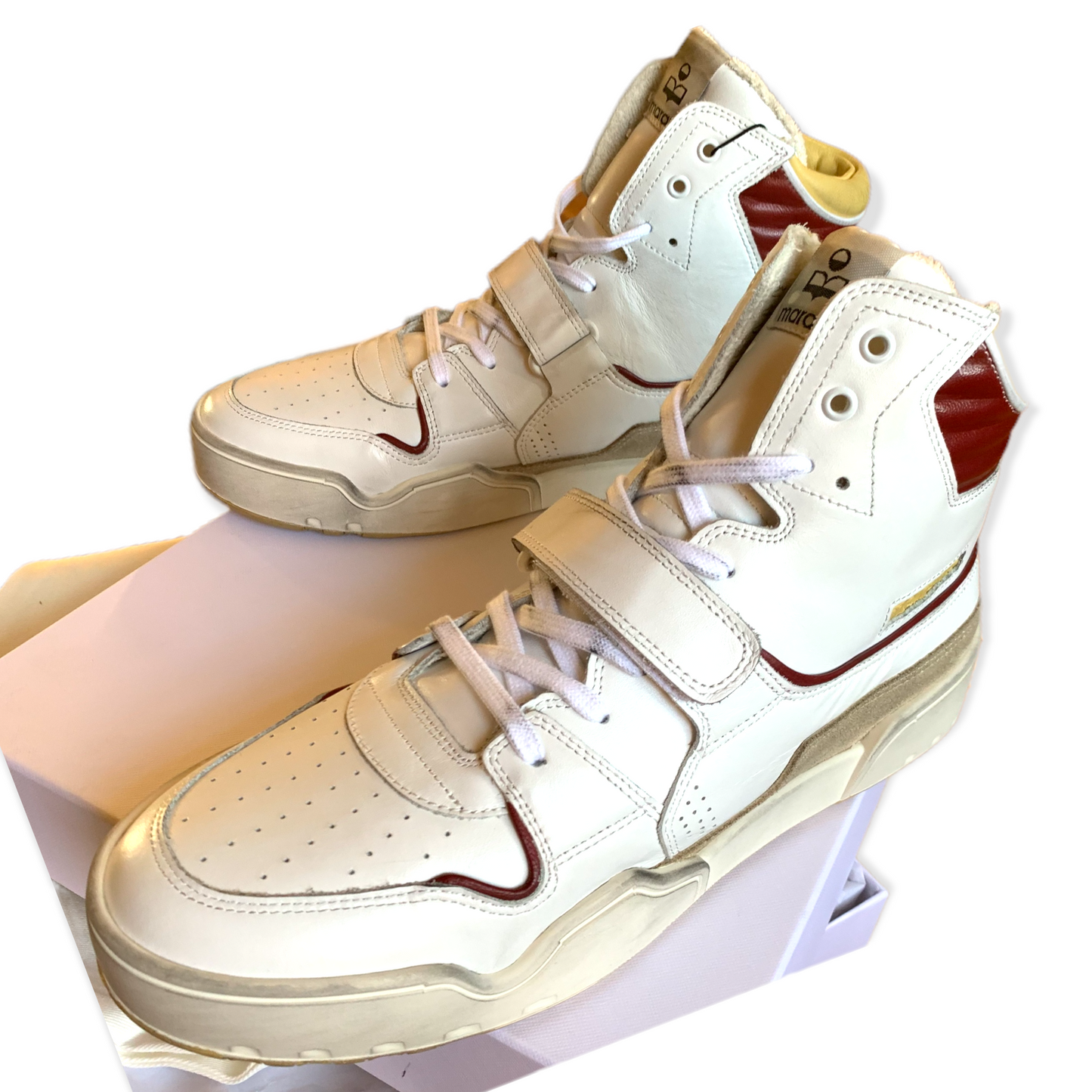 ISABEL MARANT Men's Alsee high-top sneakers |Size: 44|