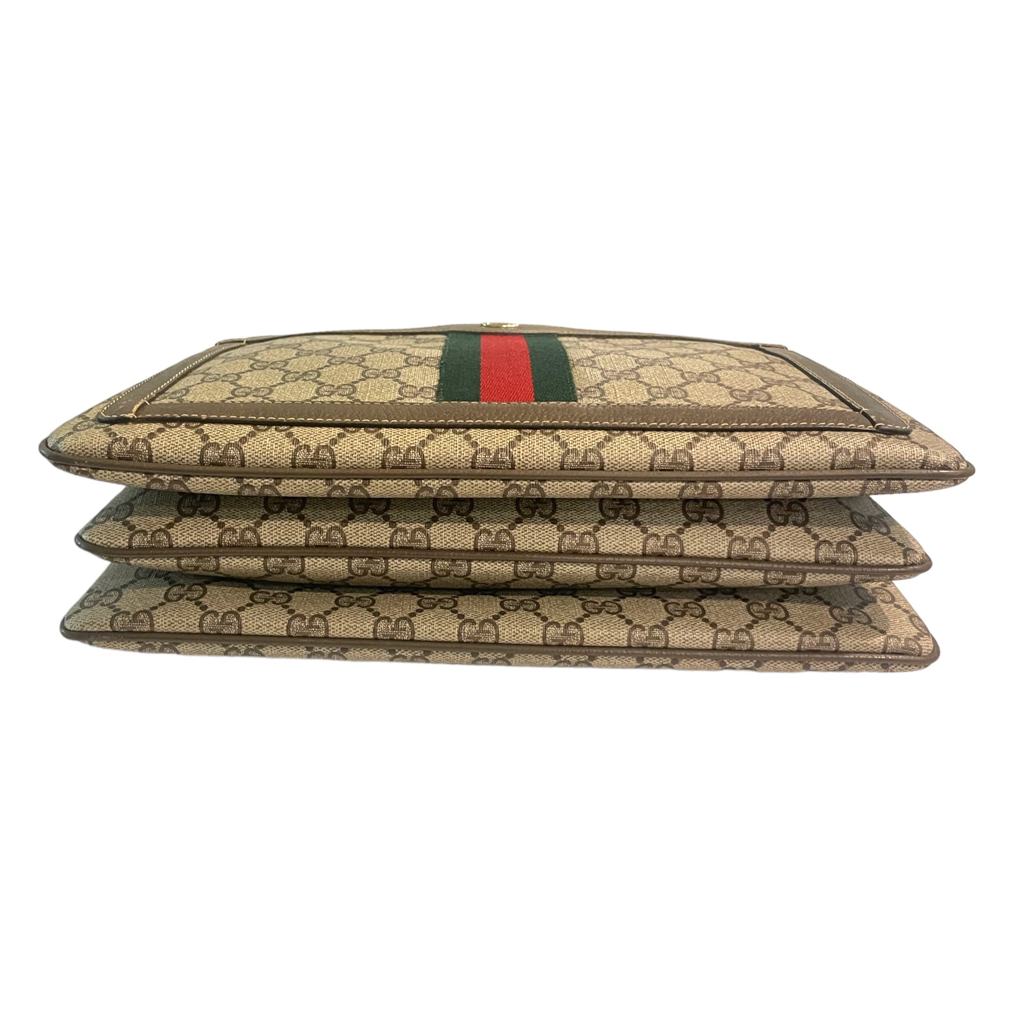 GUCCI Ophidia Vintage Accordion Shoulder Bag