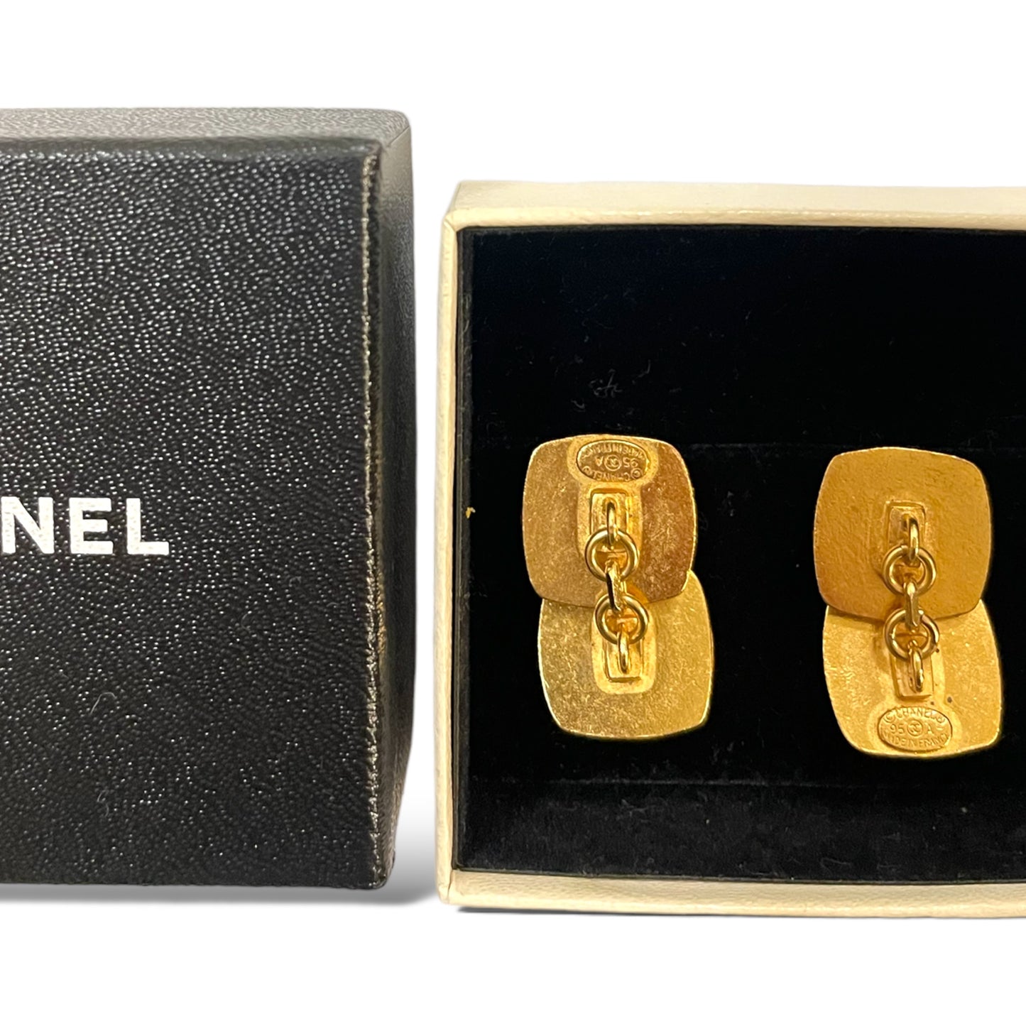 CHANEL Vintage Fall 1995 Mens Cufflinks