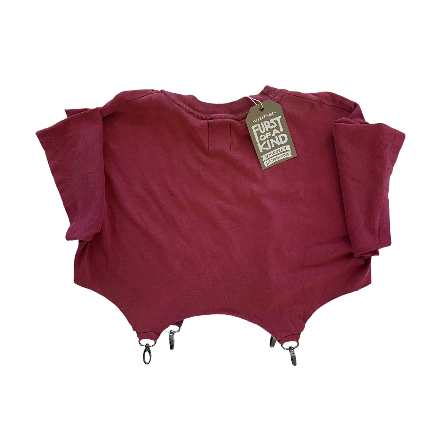 FURST OF A KIND Reworked VINTAGE Florida State University CLASP BOTTOM TEE