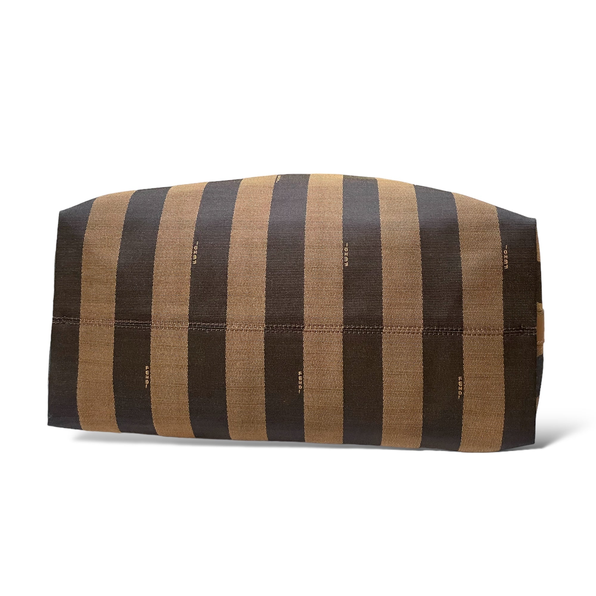 FENDI Large Pequin Striped Hobo Bag