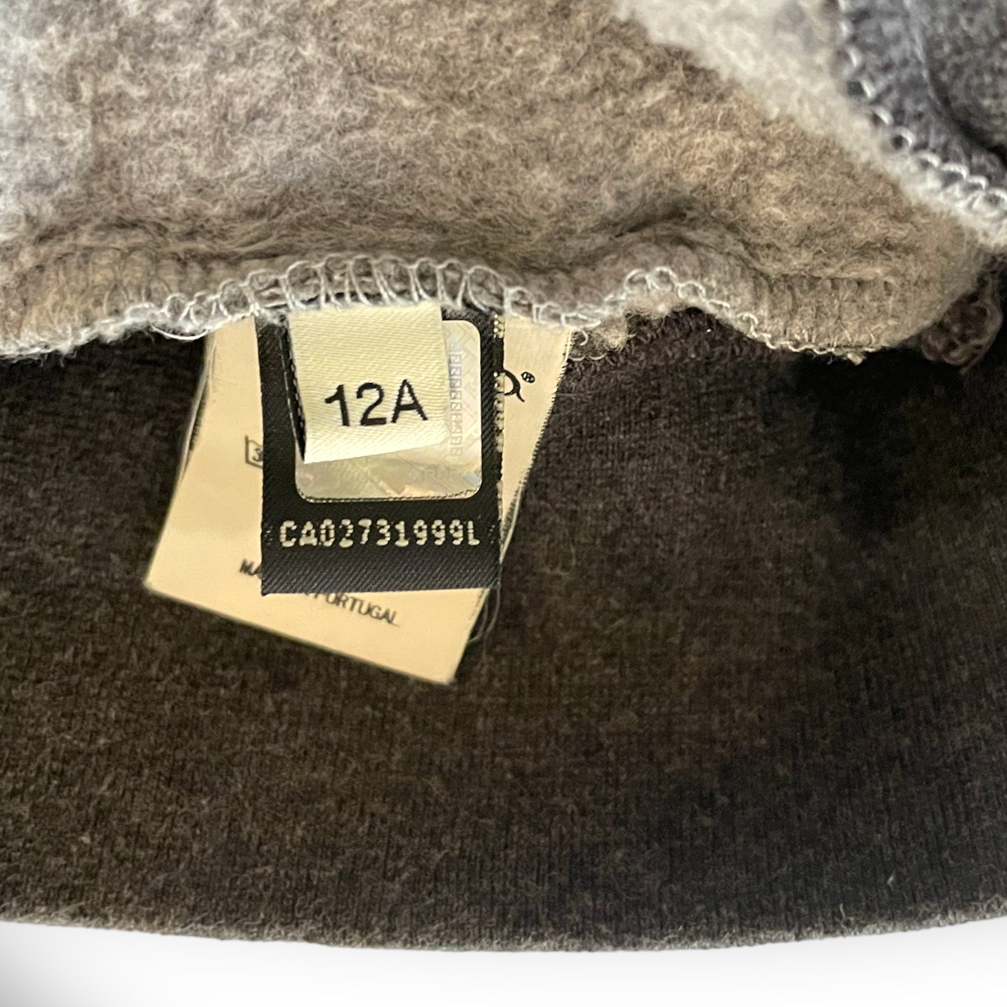 FENDI Double FF Motif Grey & Black Sweater |Size: Youth 12A|