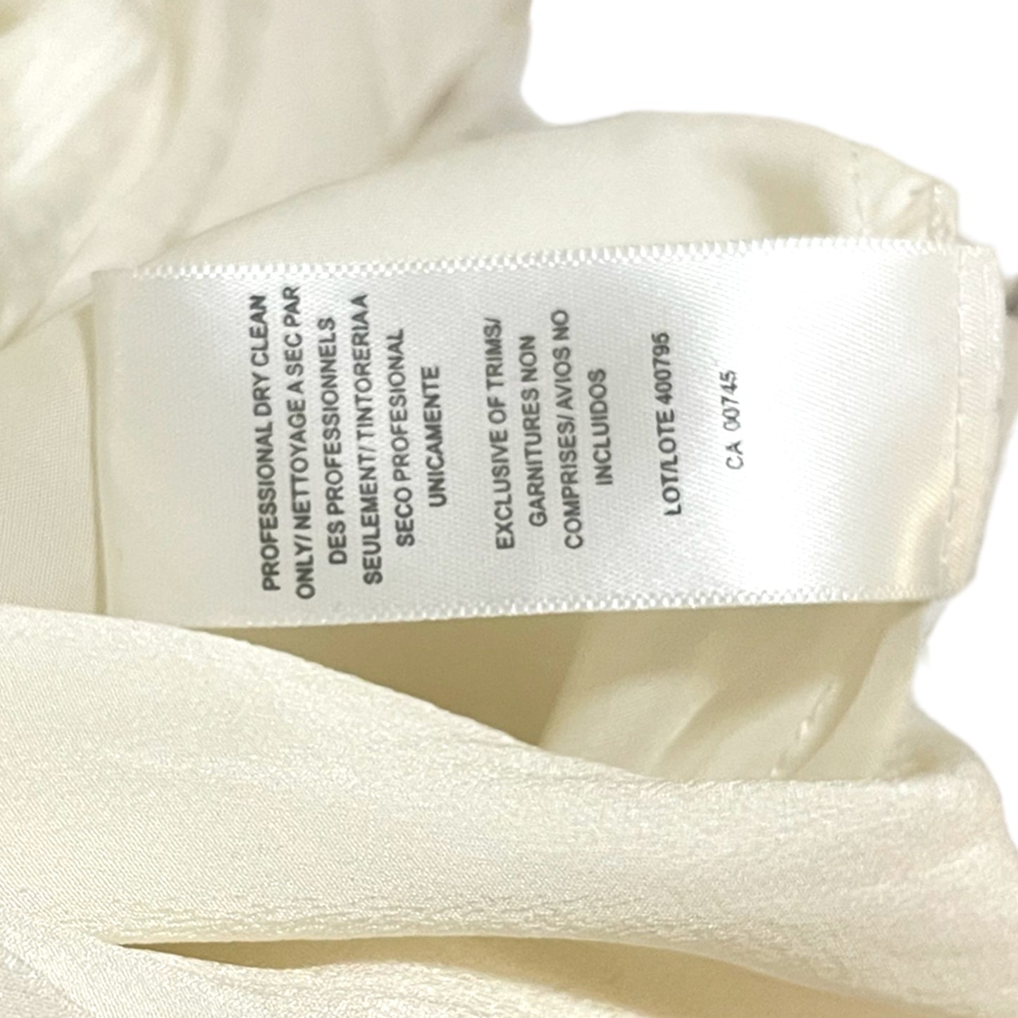 AMUR Silk Cowl Neck Blouse with Removable Sleeves