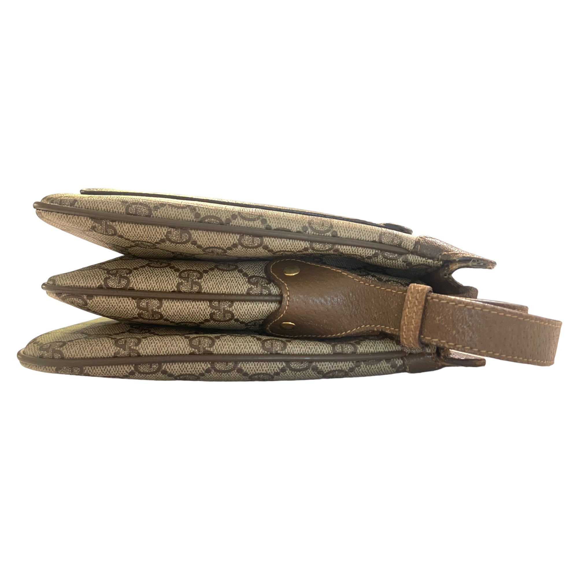 GUCCI Ophidia Vintage Accordion Shoulder Bag