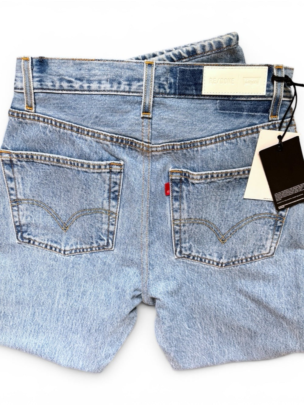 Levi's RE/DONE x Levi's Indigo High Rise Ankle Jeans Size: 25
