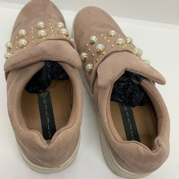 Steven by Steve Madden Slip On Blush Suede Flats