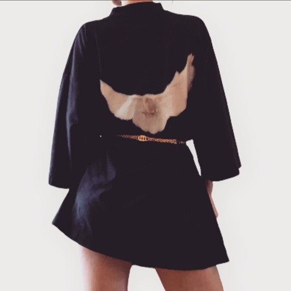 Yeezy Gap Engineered by Balenciaga Dove 3/4 Sleeve TeeBlack XS