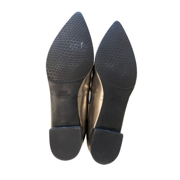 Stuart Weitzman Metallic Flats Size: EU 37.5