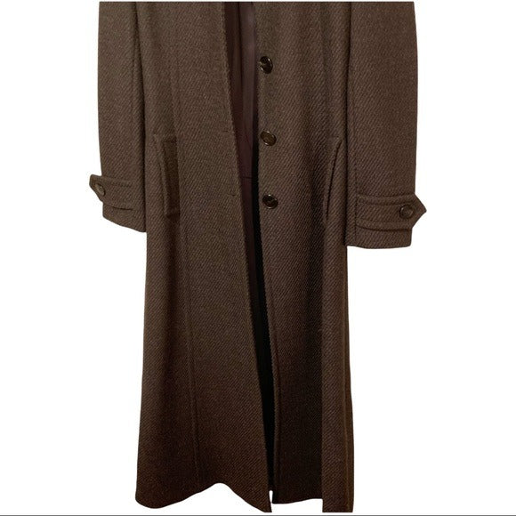 Dolce & Gabbana Wool Tie Belt Long Coat |Size:40|