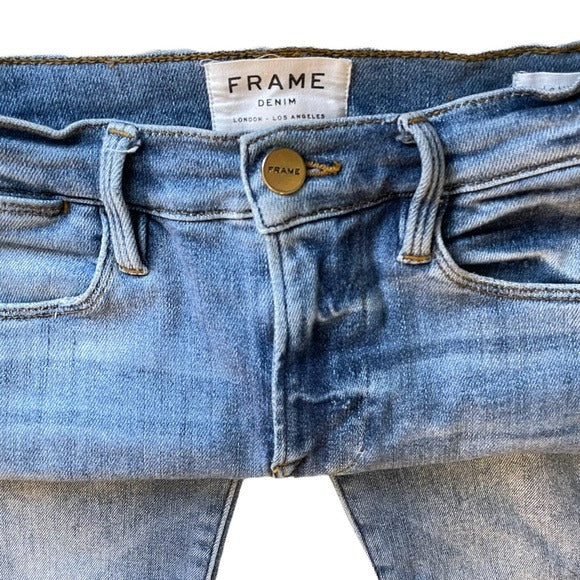 Women’s FRAME DENIM Le High Ankle cropped Denim |Size:24|