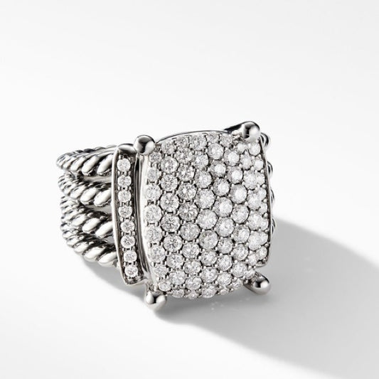 David Yurman Wheaton® Ring with Diamonds