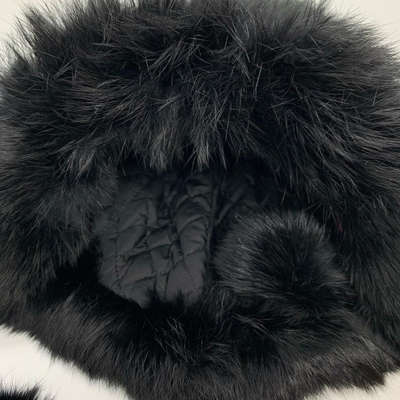 Surell Dyed Fox Fur Trapper Hat