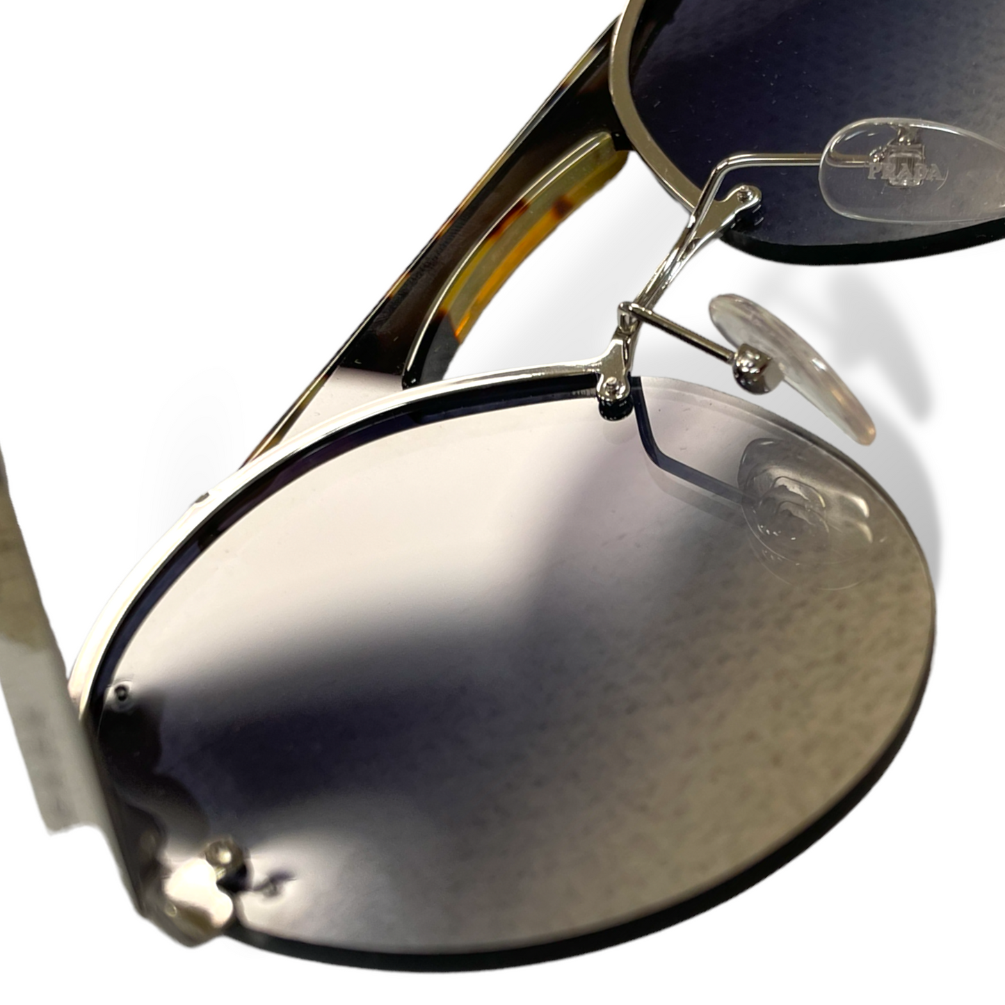 PRADA SPR 52U 23C-5R0 Light Havana Sunglasses